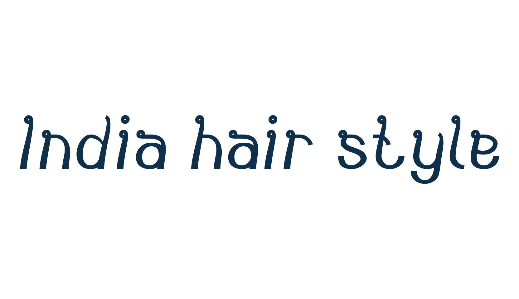 India hair style, fancy various foreign look font preview
