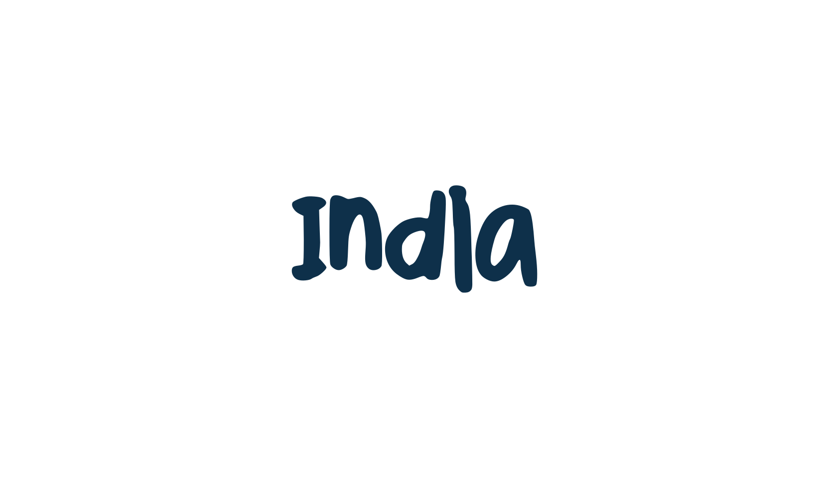 India, handwriting font preview