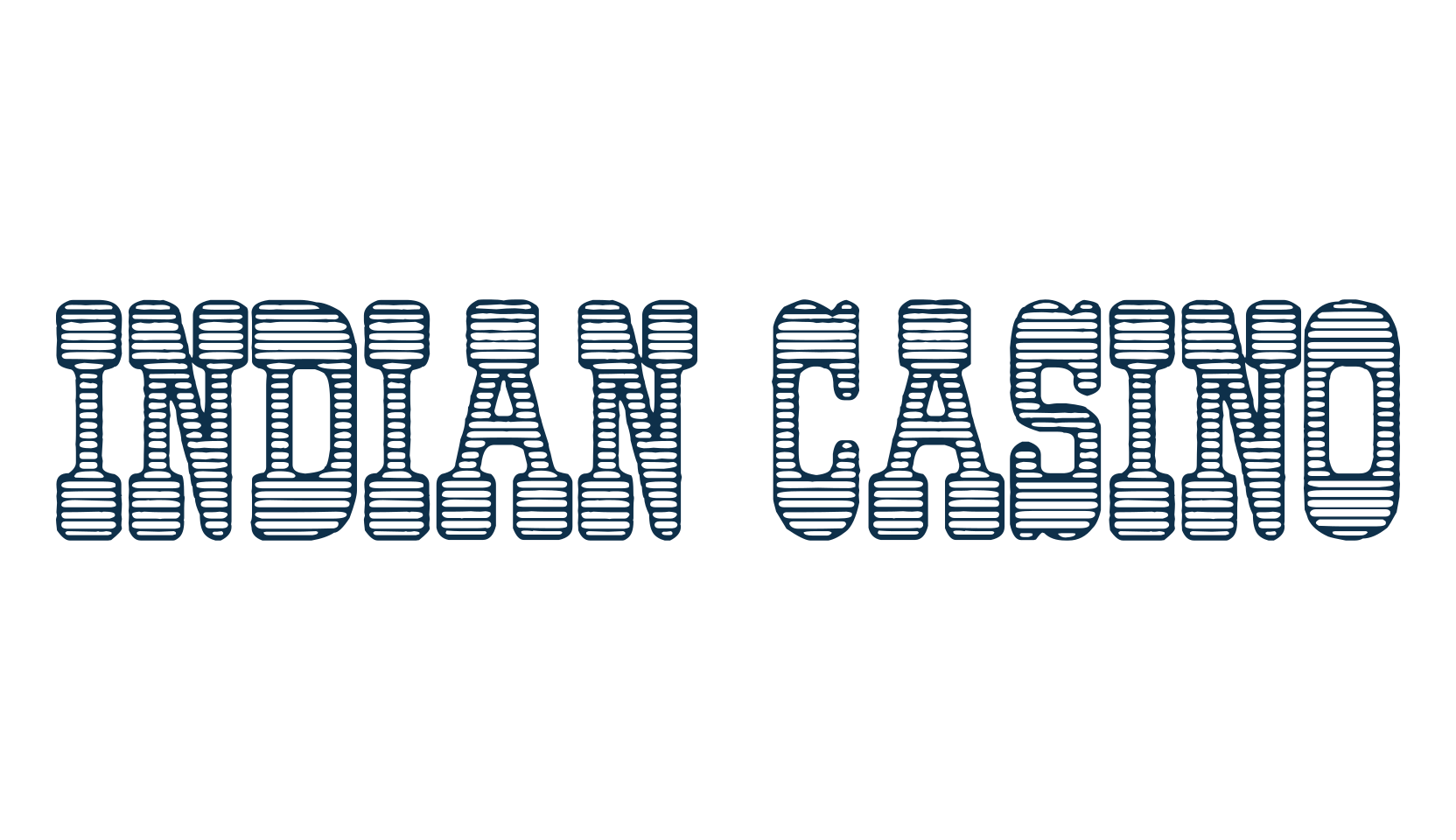 Indian Casino, fancy western decorative font preview