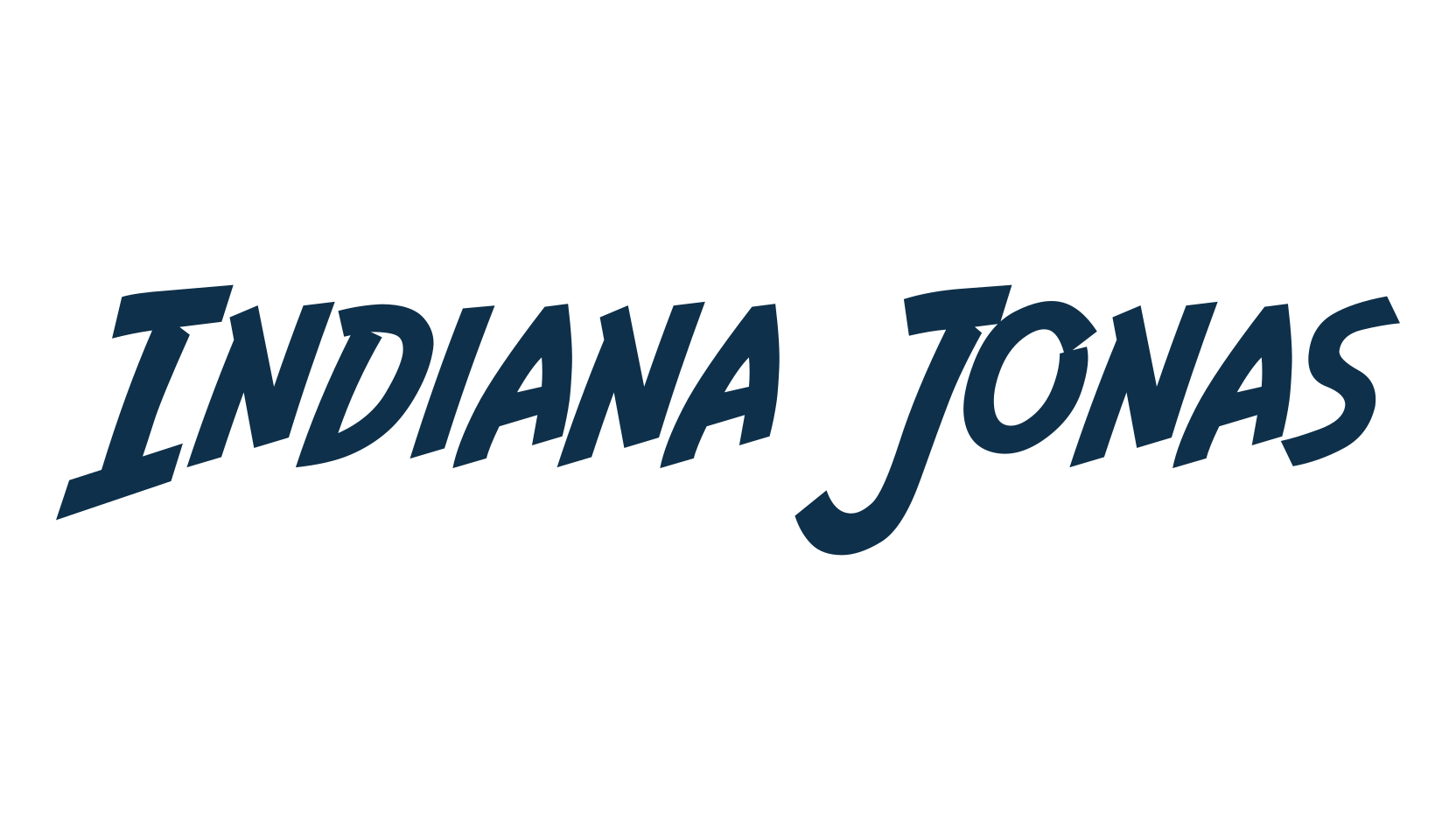 Indiana Jonas, cartoon font preview