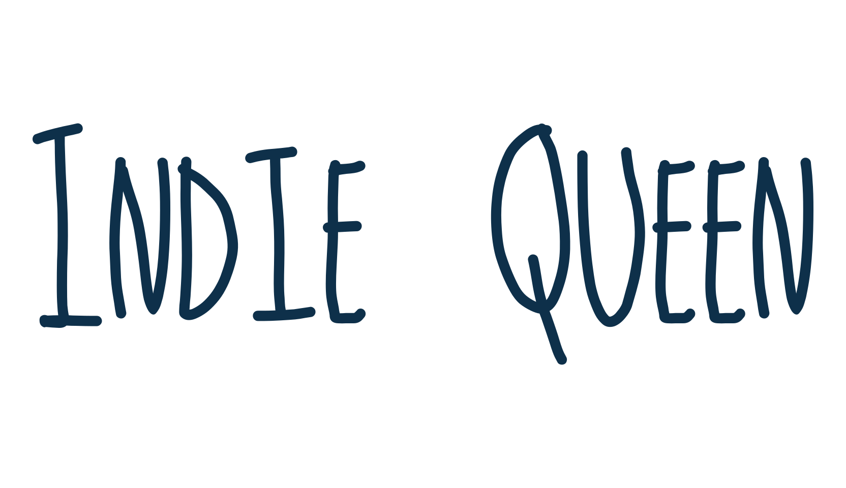 Indie Queen, script handwritten fancy decorative calligraphy font preview