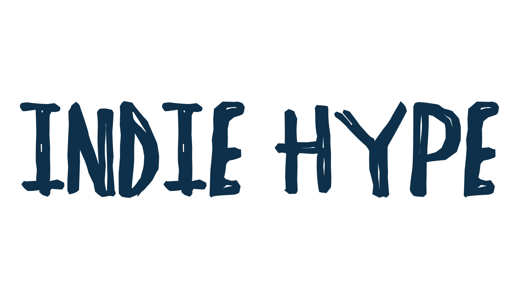 Indie Hype, fancy various decorative script calligraphy font preview