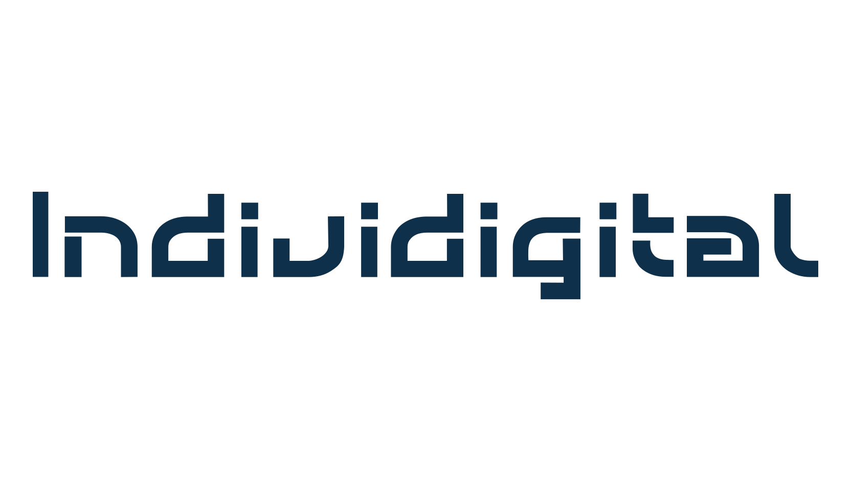 Individigital, techno sci-fi font preview