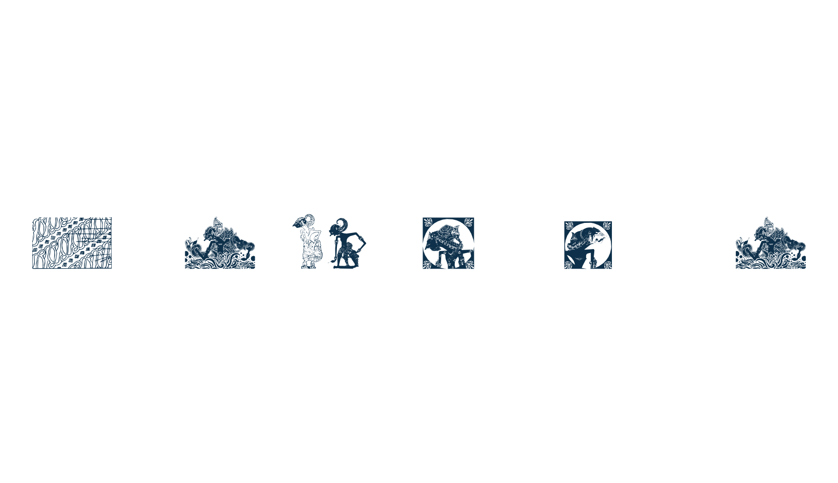 Indonesian Arts Culture, fancy decorative font preview