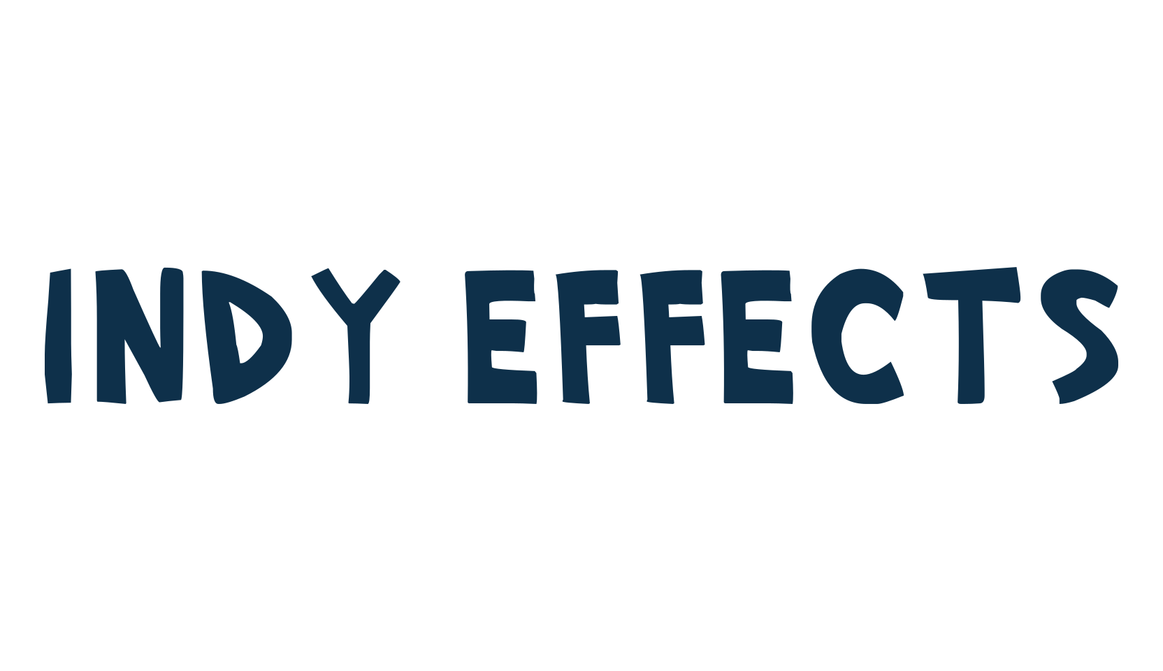 Indy Effects, cartoon font preview