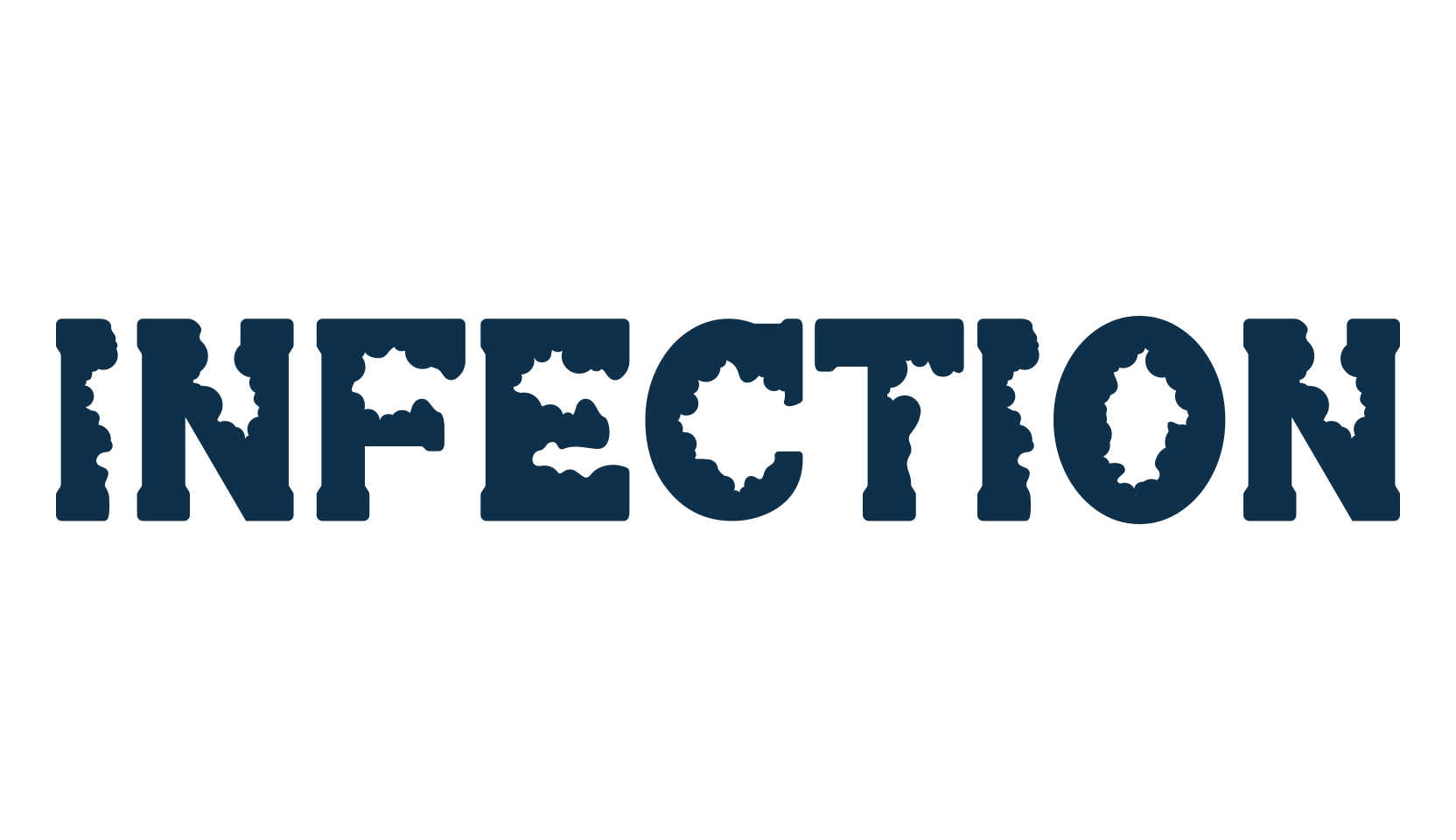 infection (infection-2), fancy decorative font preview