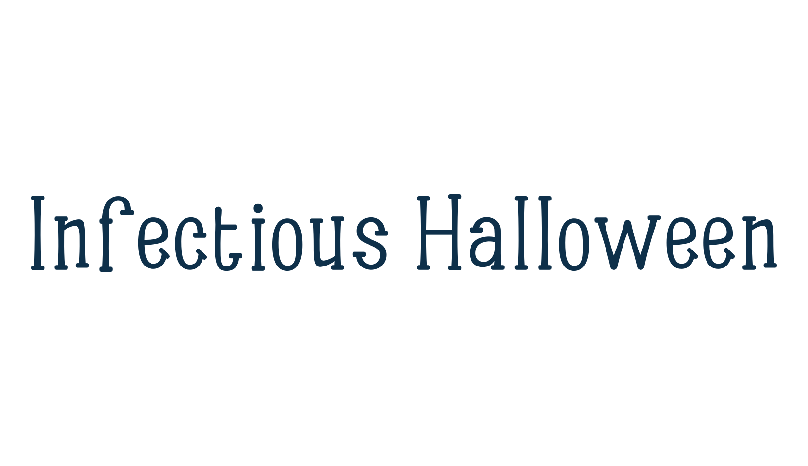 Infectious Halloween, display market font preview