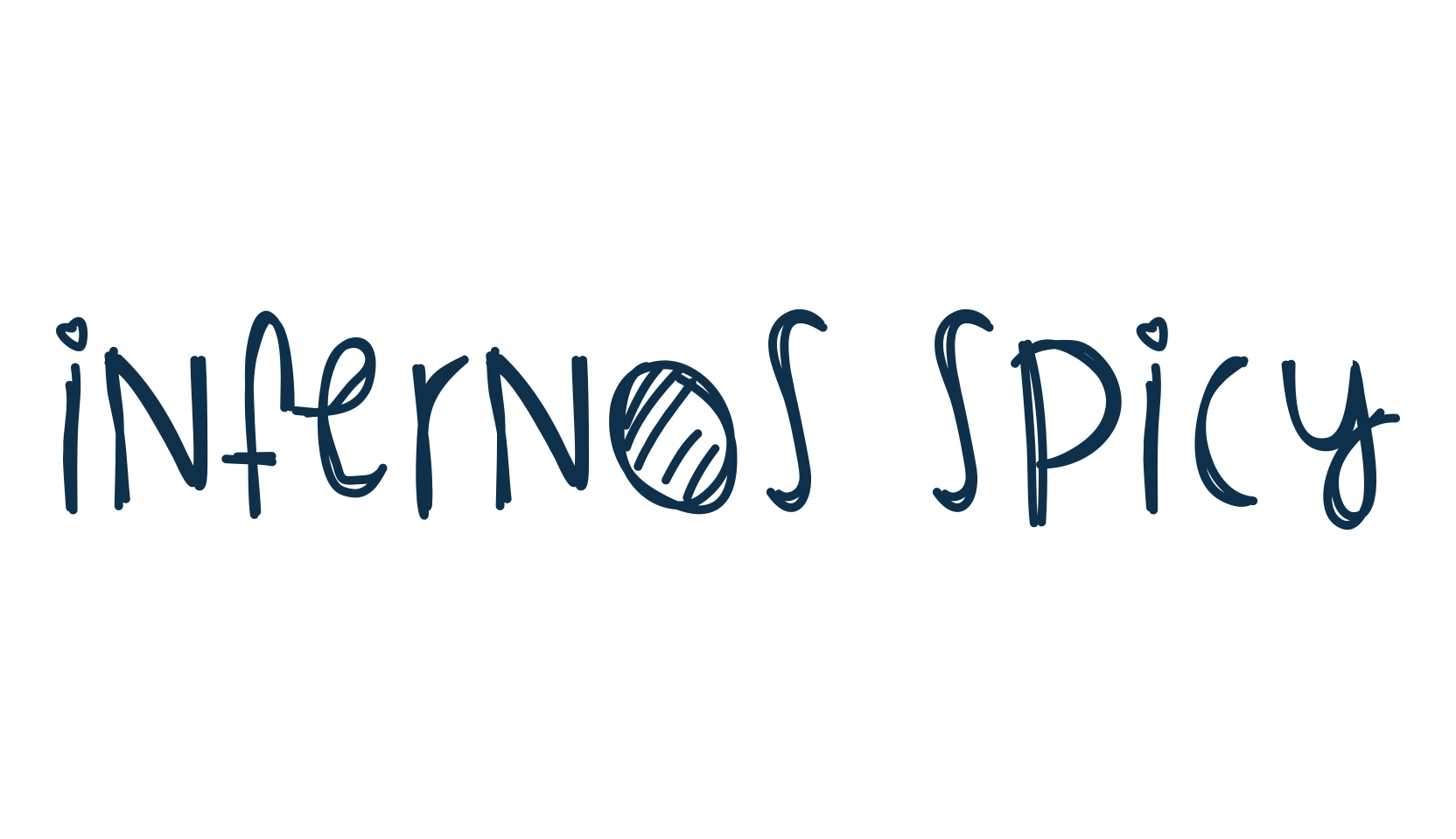 Infernos Spicy, script handwritten fancy decorative calligraphy font preview