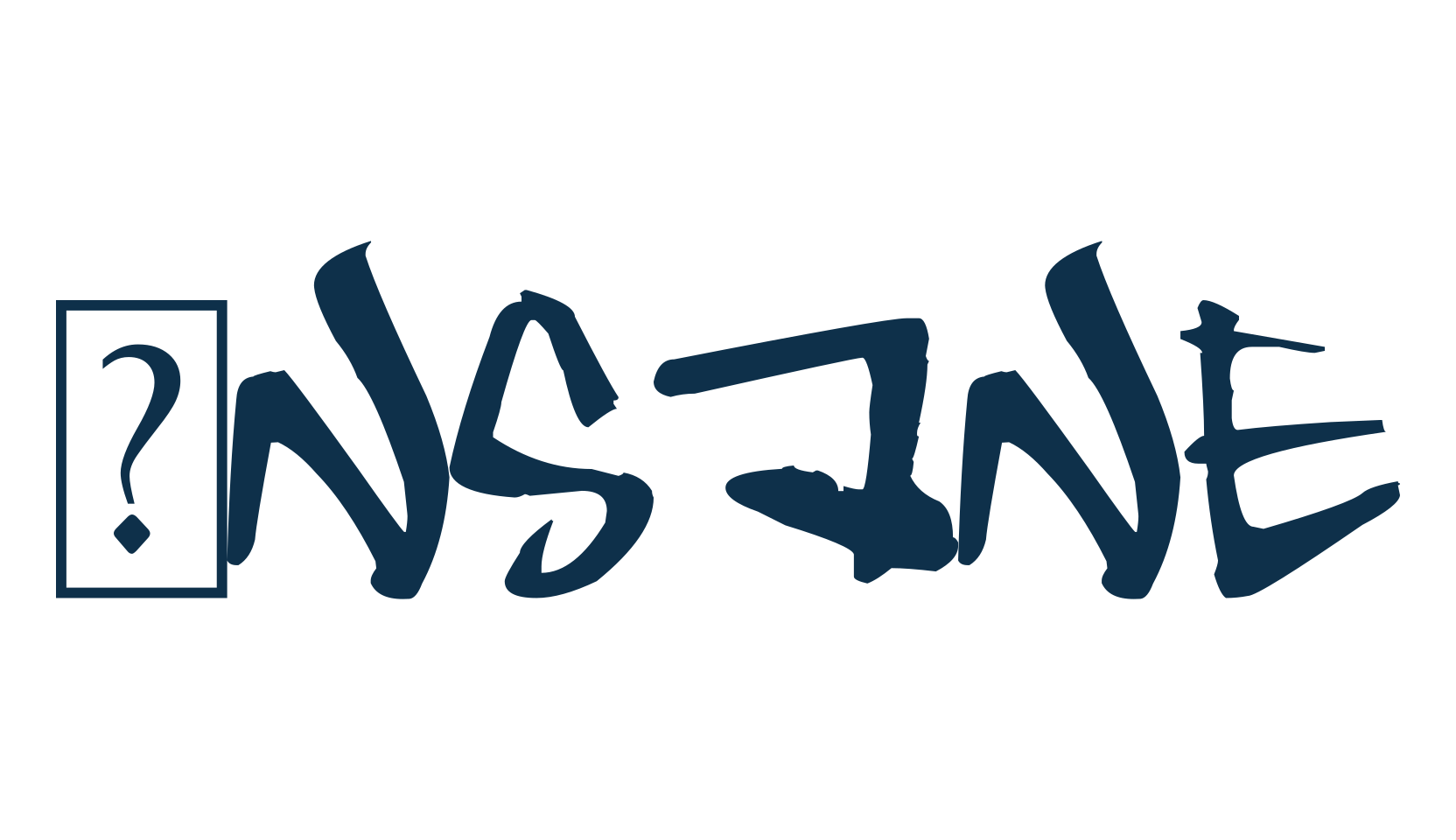 Insane, script graffiti fancy decorative calligraphy font preview