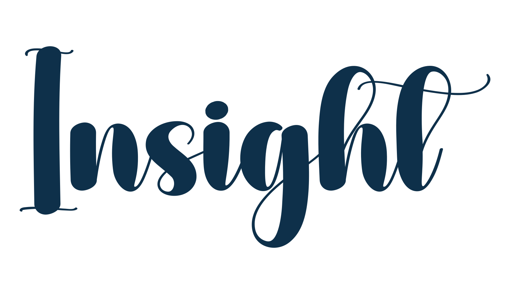 Insight, fancy decorative font preview