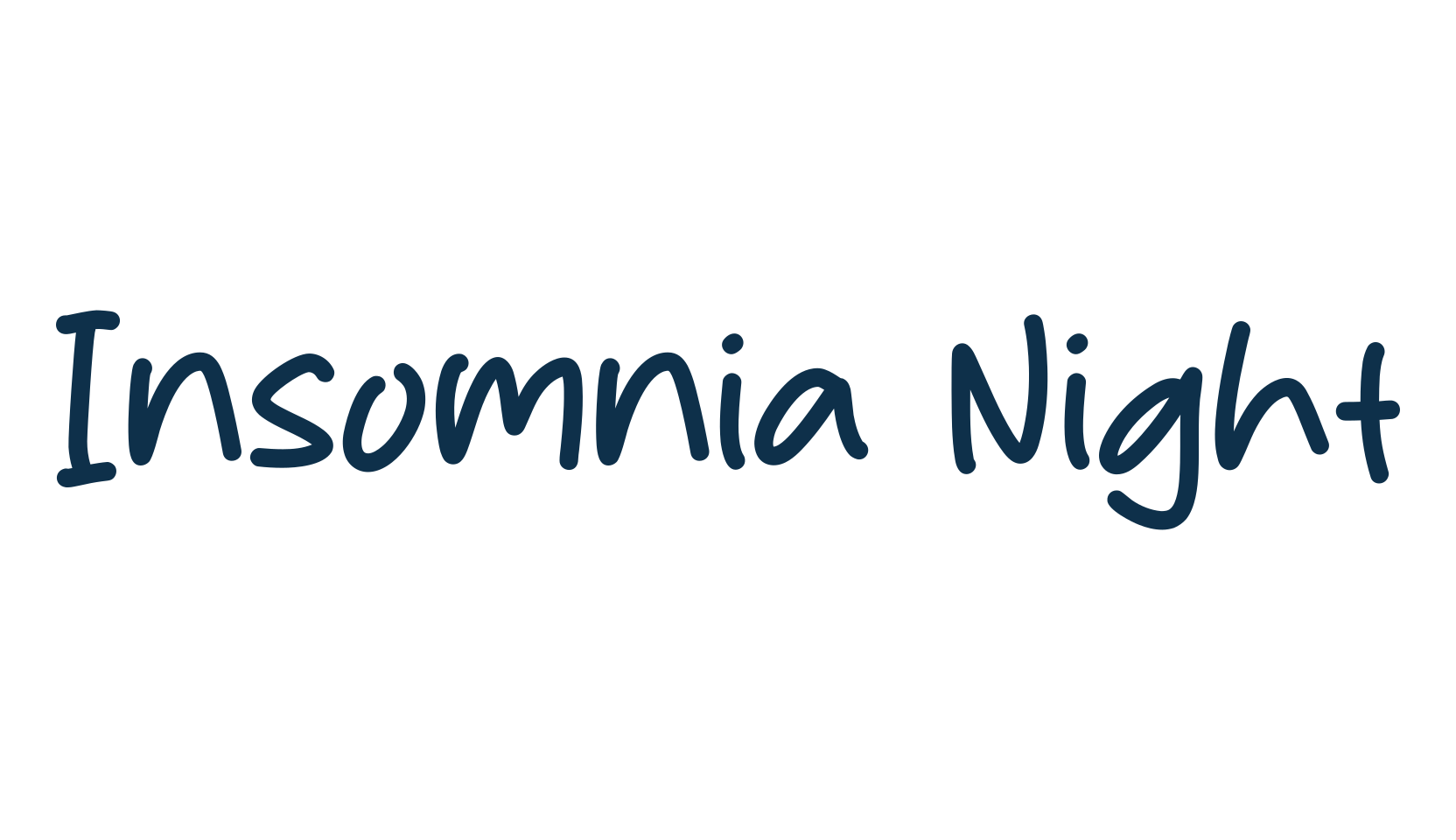 Insomnia Night, script handwritten fancy decorative calligraphy font preview