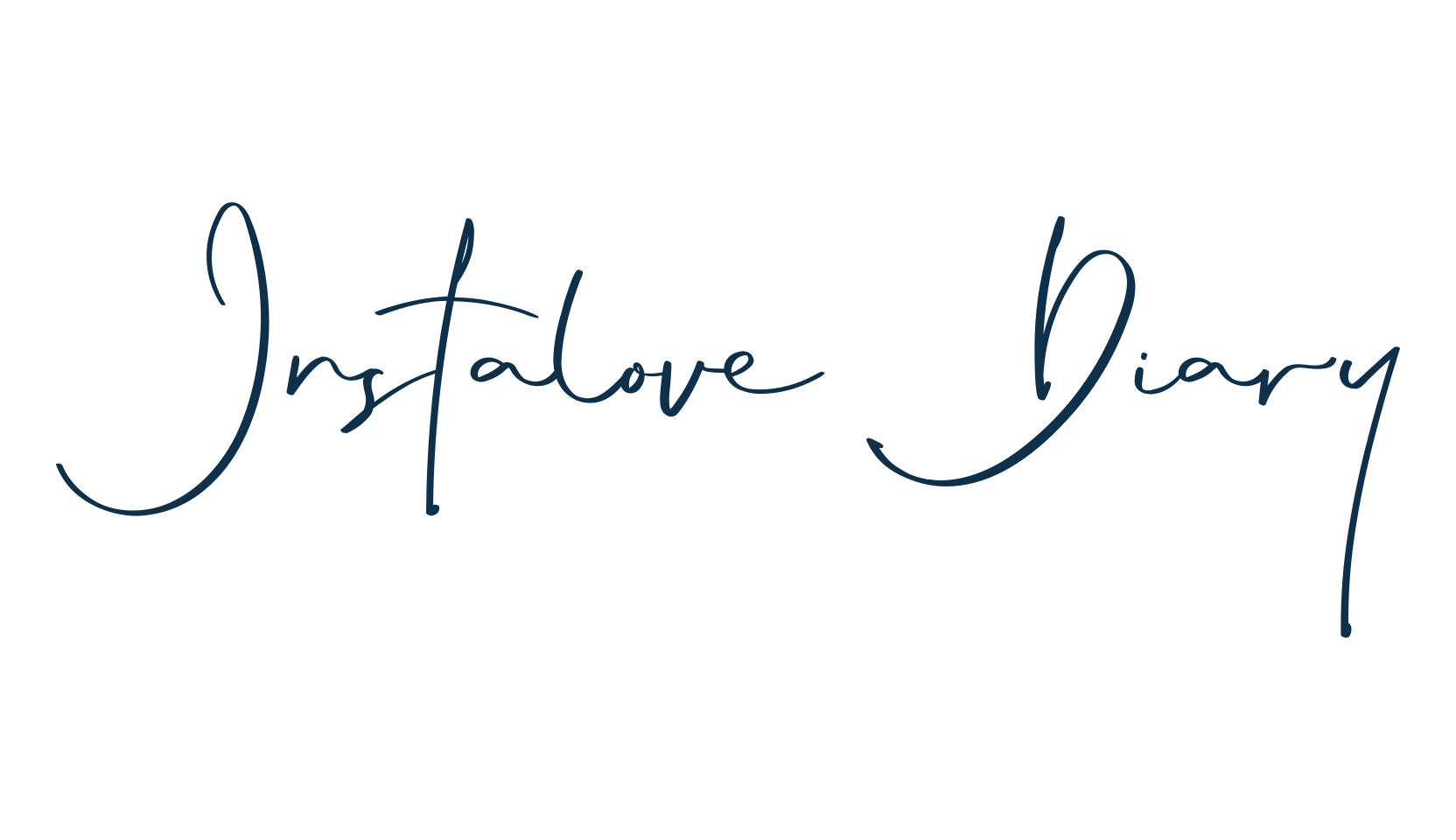 Instalove Diary, script handwritten fancy decorative calligraphy font preview
