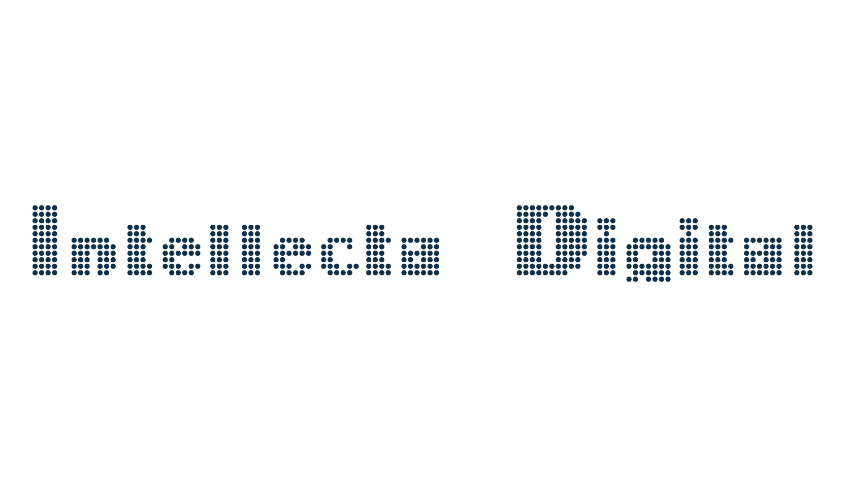 Intellecta Digital, techno lcd sci-fi font preview