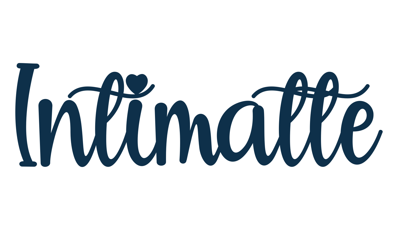Intimatte, fancy decorative font preview