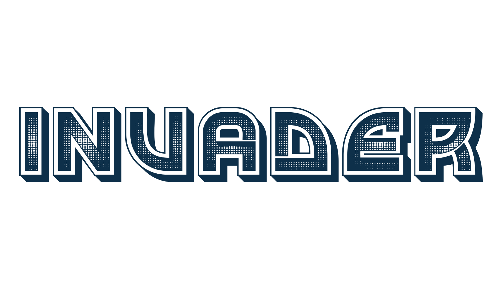 Invader (invader-2), various font preview