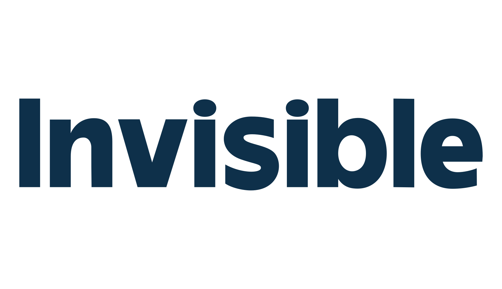 Invisible (invisible-2), basic sans serif font preview