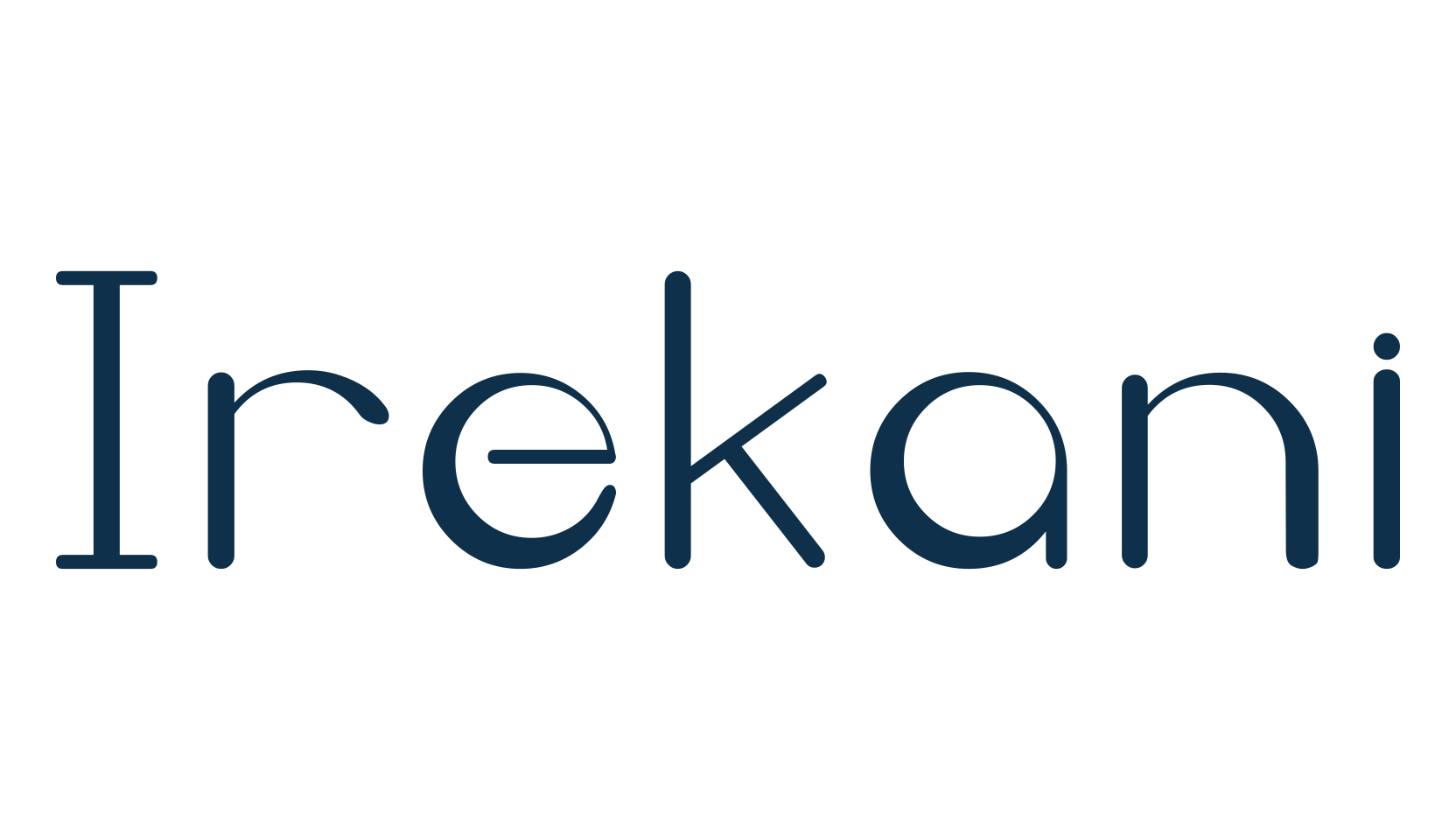Irekani, basic sans serif font preview