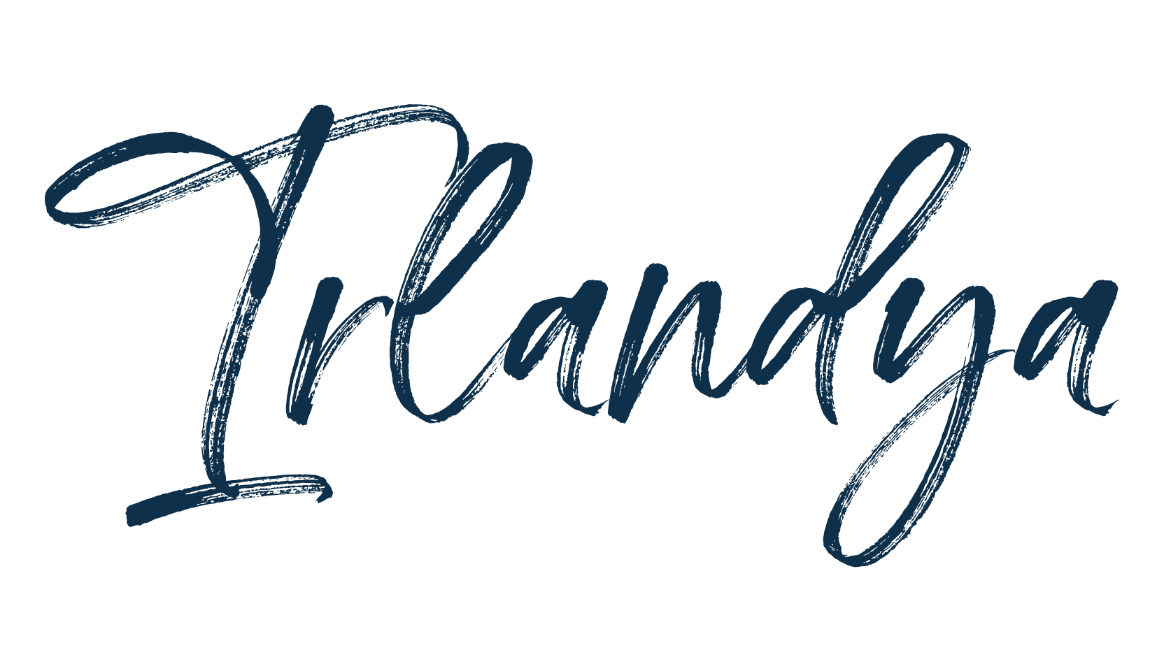 Irlandya, script brush fancy decorative calligraphy font preview
