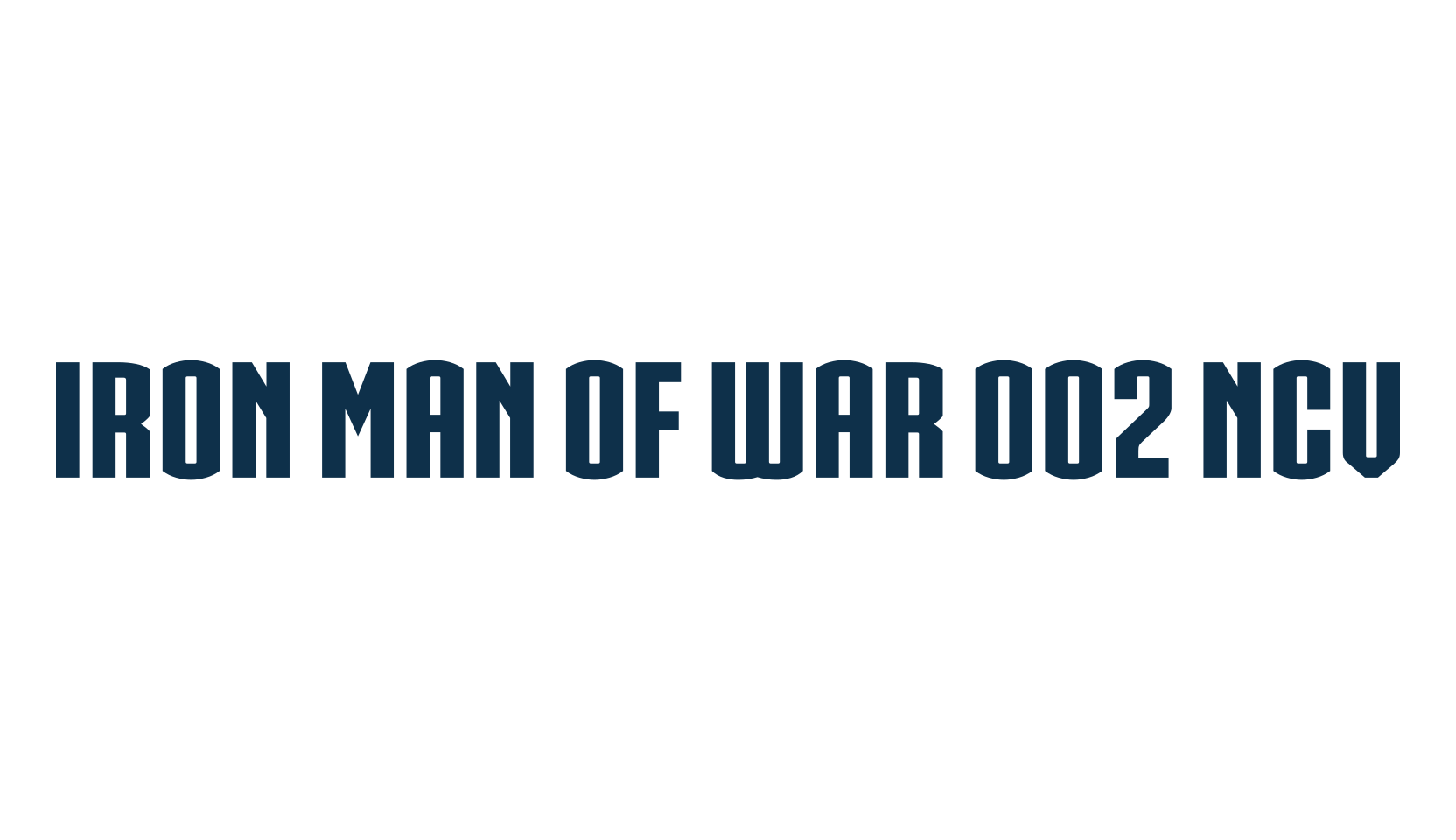 Iron Man Of War 002 NCV, various font preview