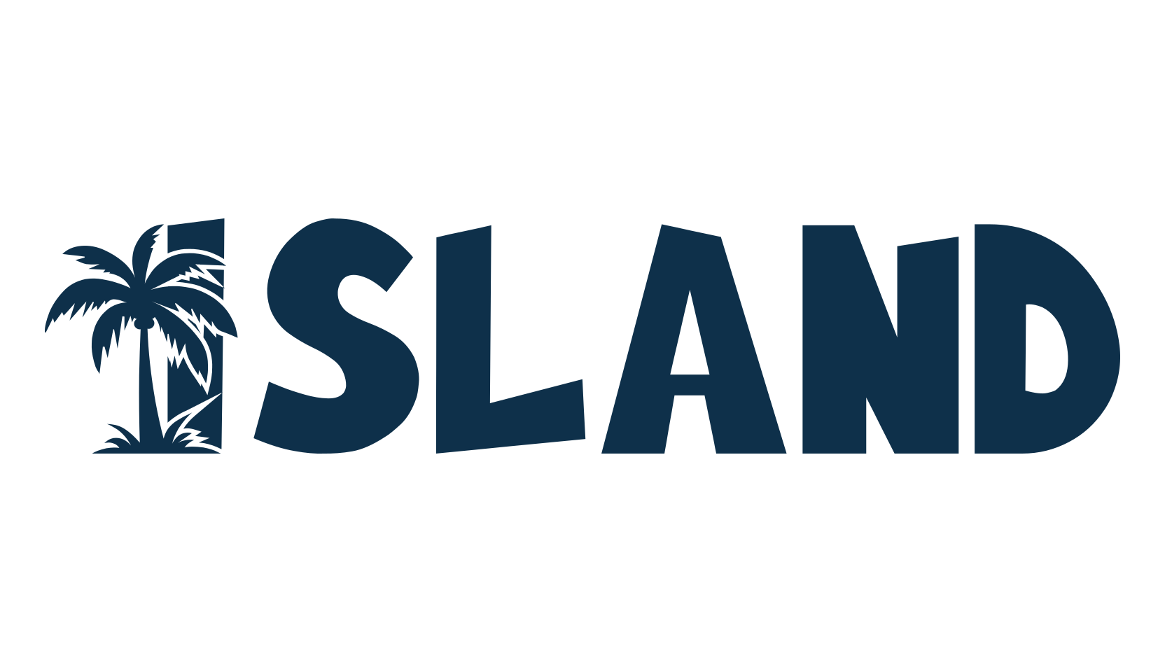 Island, decorative font preview