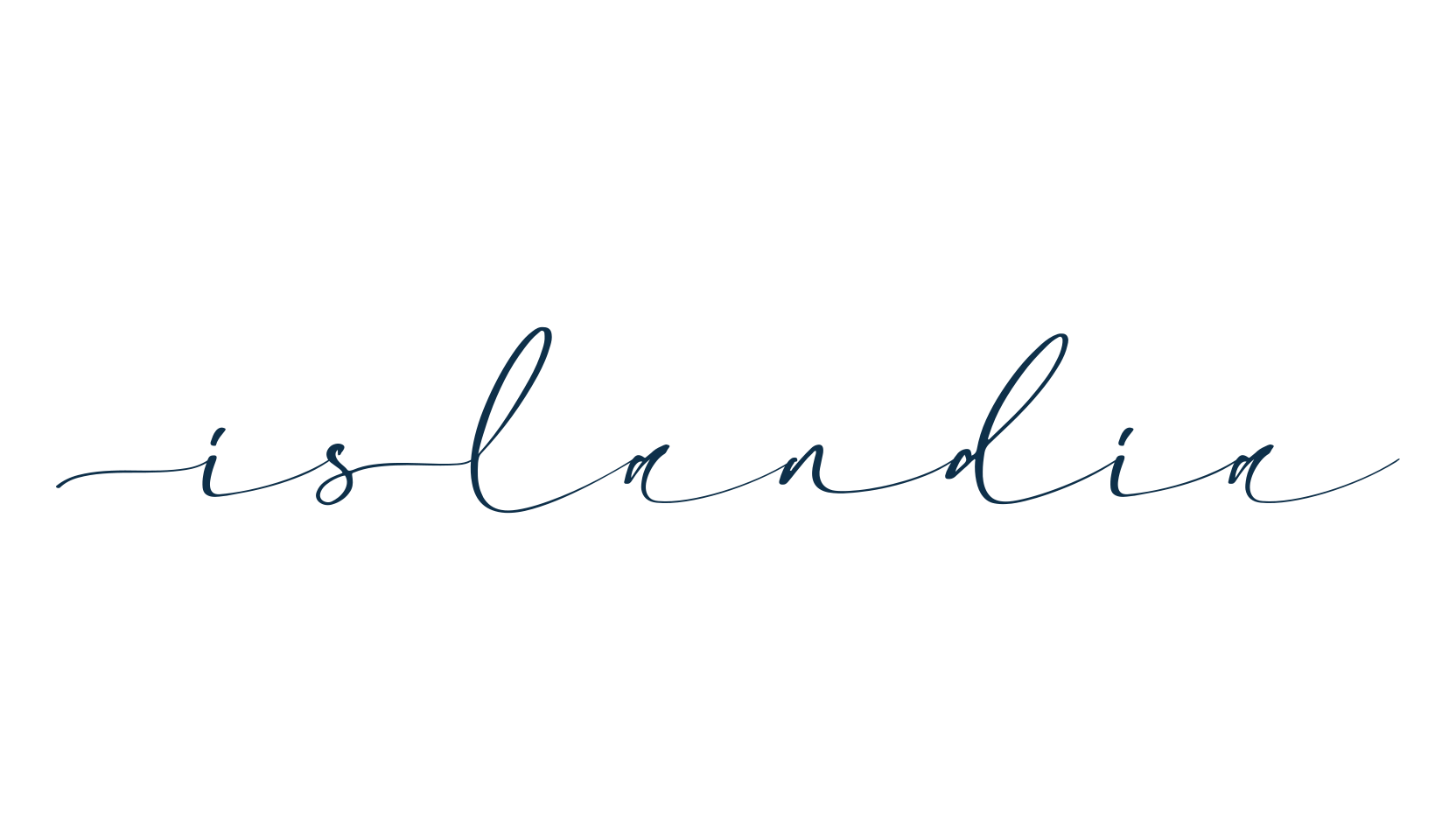 Islandia, script calligraphy fancy decorative font preview