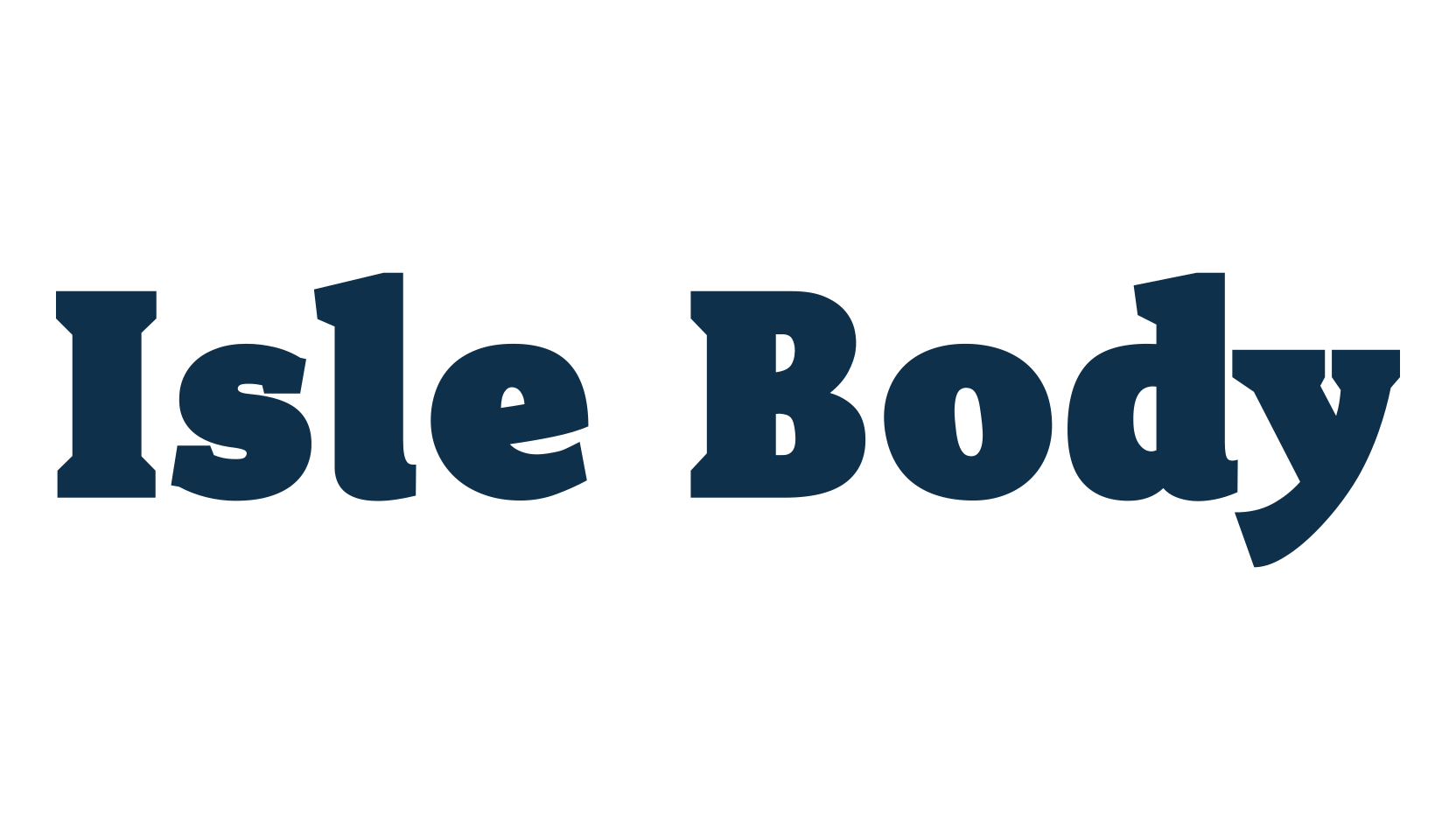 Isle Body, serif font preview