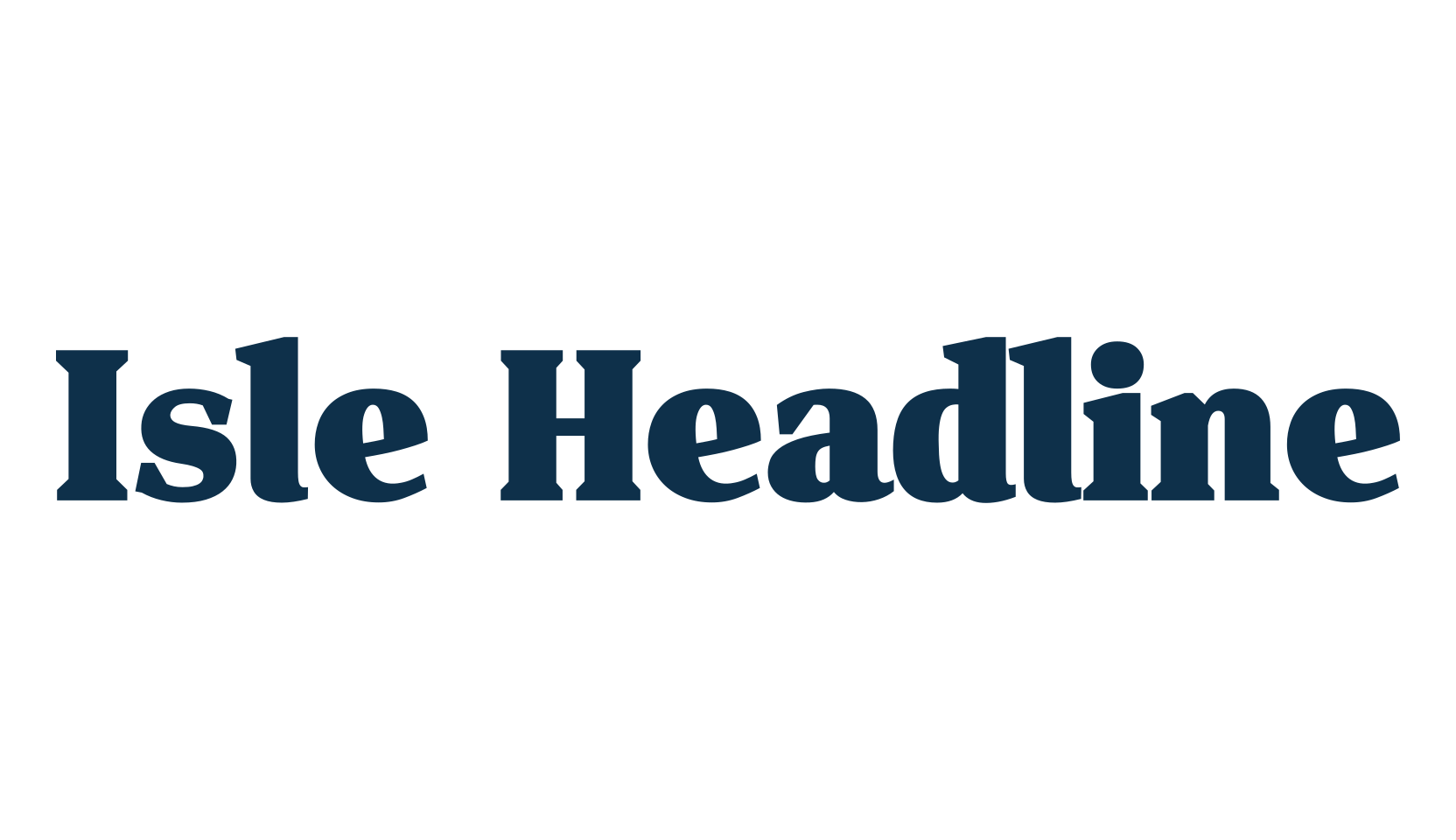 Isle Headline, basic serif font preview
