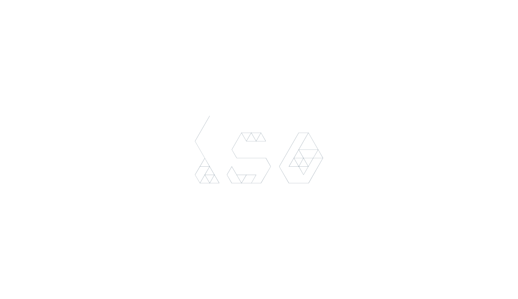 Iso, decorative font preview