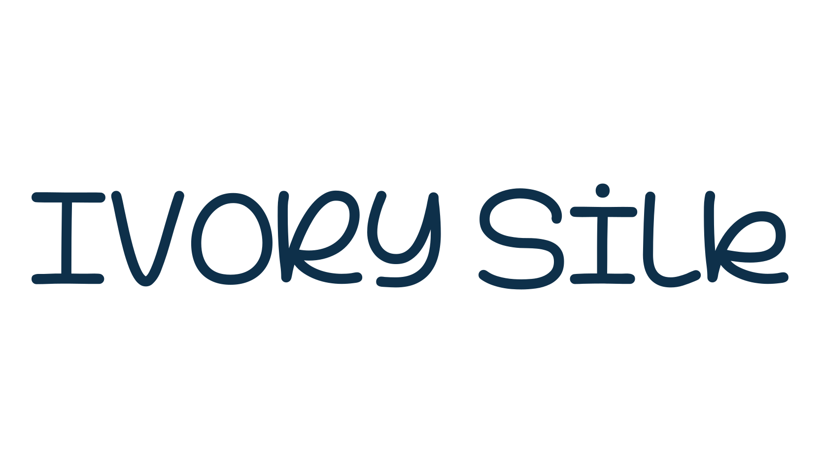 Ivory Silk, fancy decorative font preview