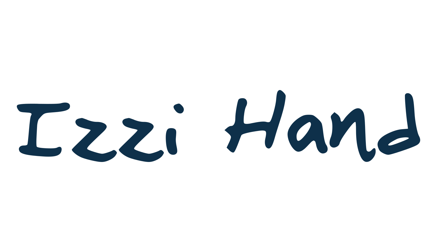 Izzi Hand, script handwritten fancy decorative calligraphy font preview