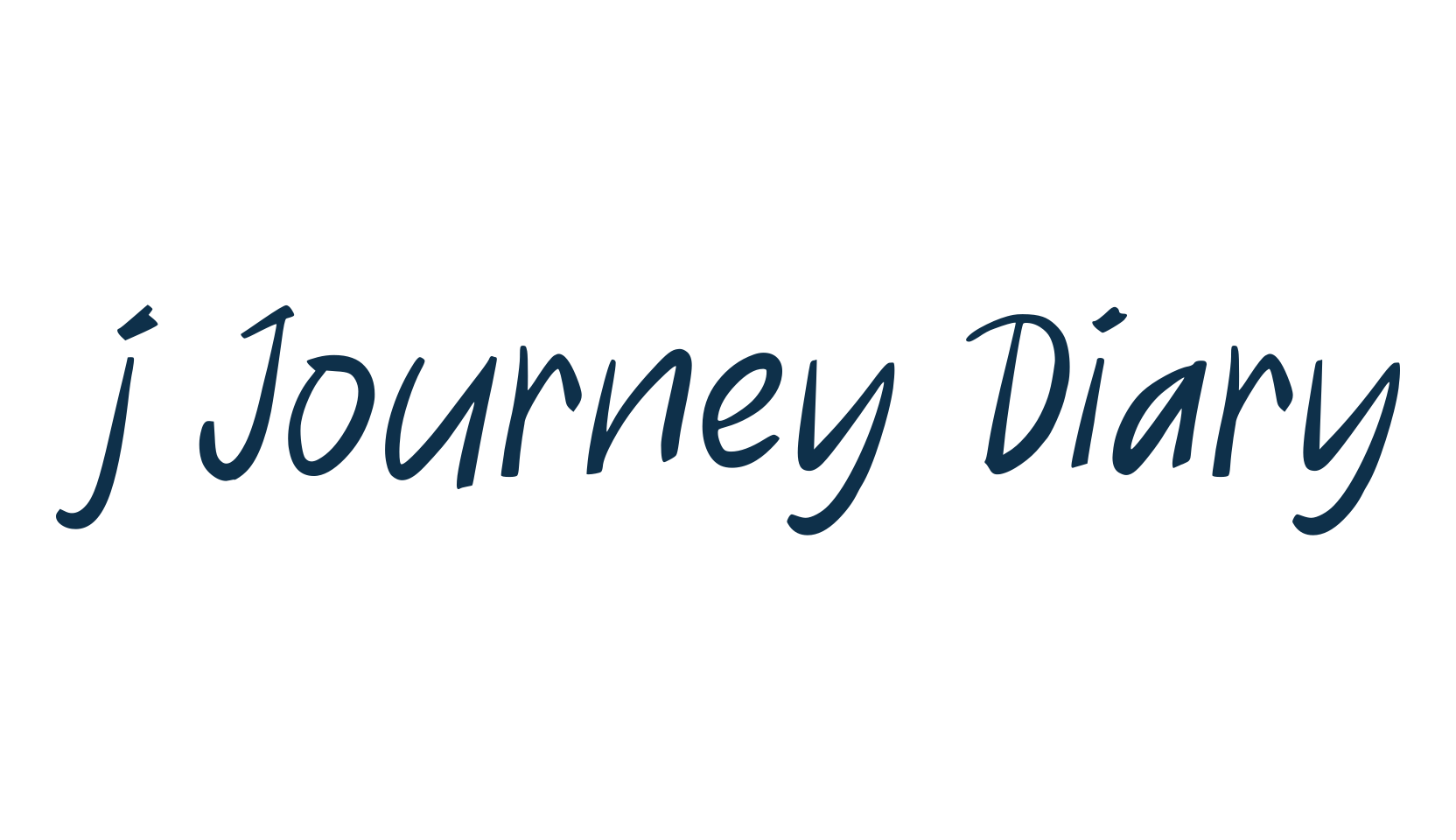 j Journey Diary, script handwritten fancy decorative calligraphy font preview