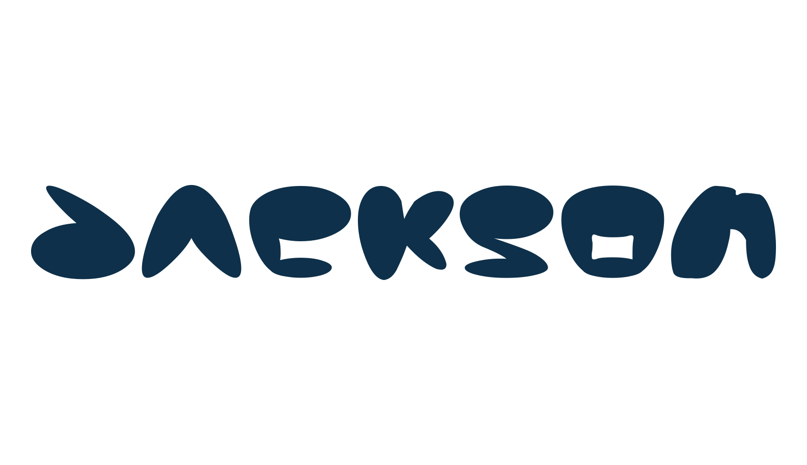 Jackson (jackson), fancy groovy decorative font preview