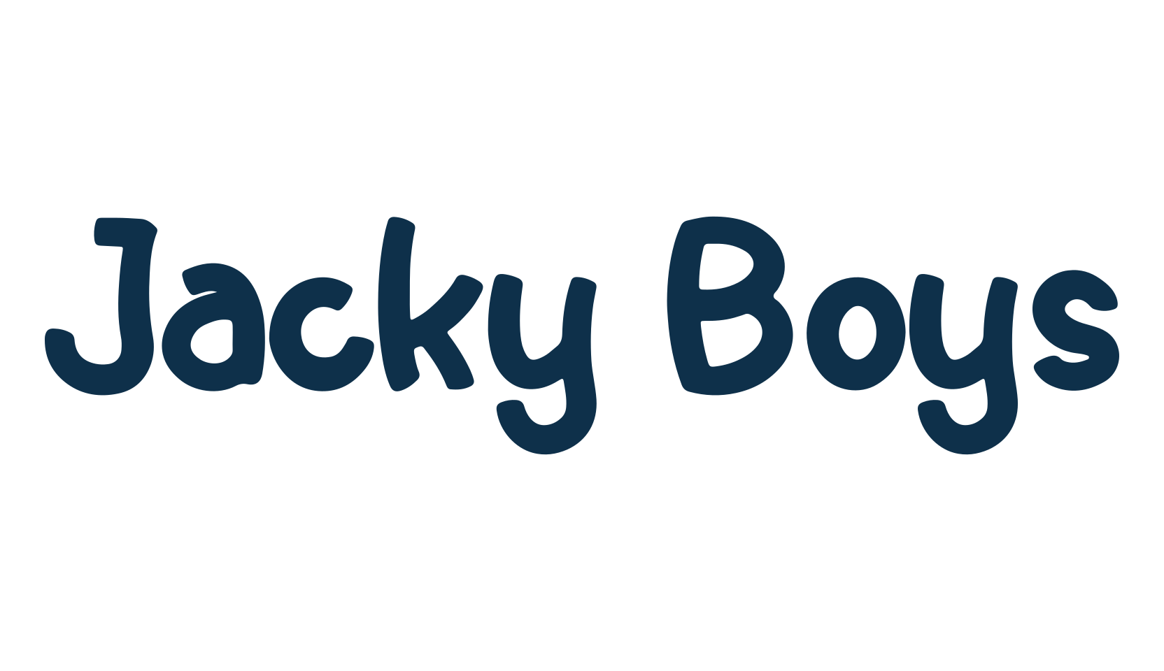 Jacky Boys, fancy cartoon decorative font preview