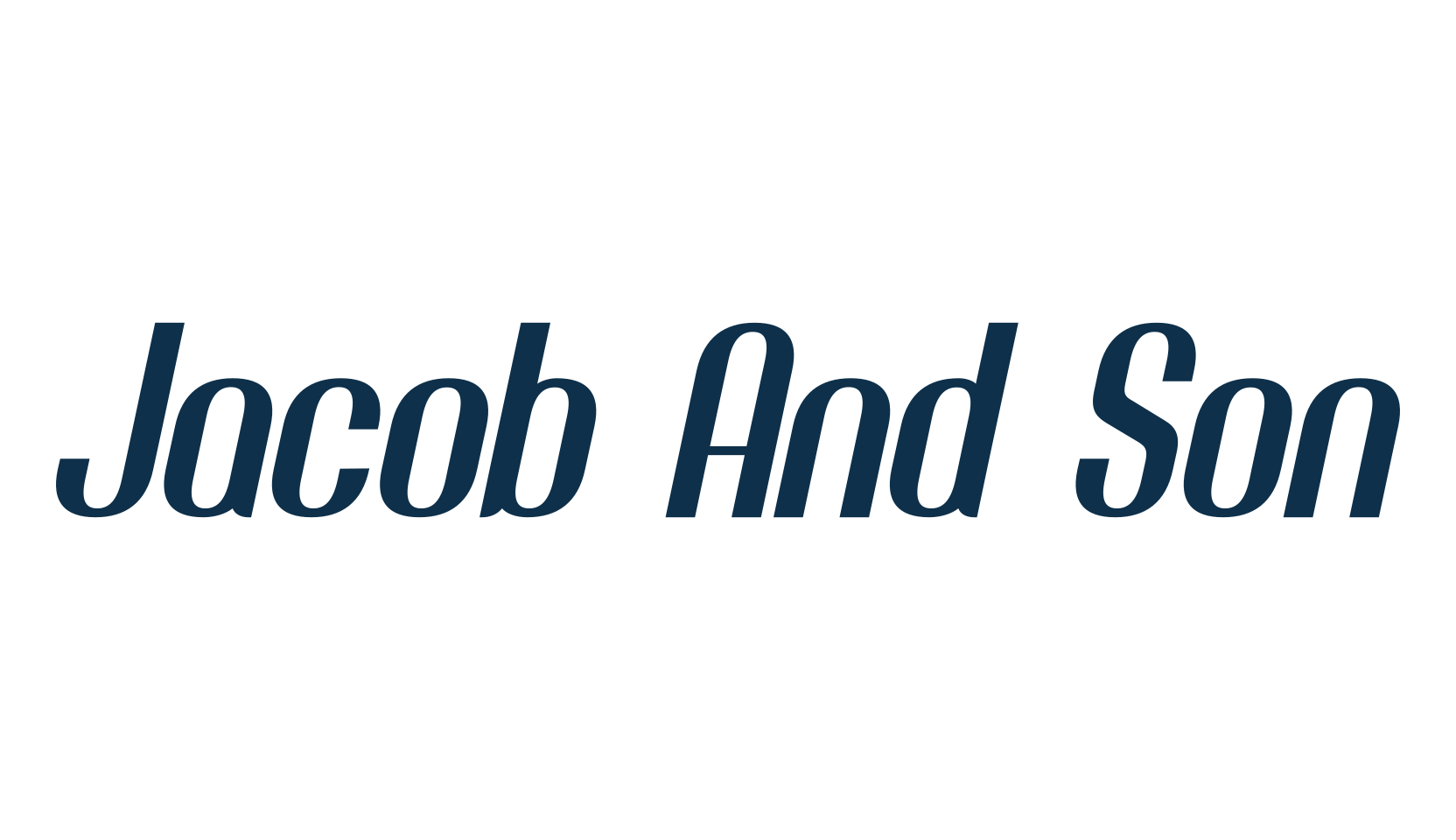 Jacob And Son, basic sans serif font preview