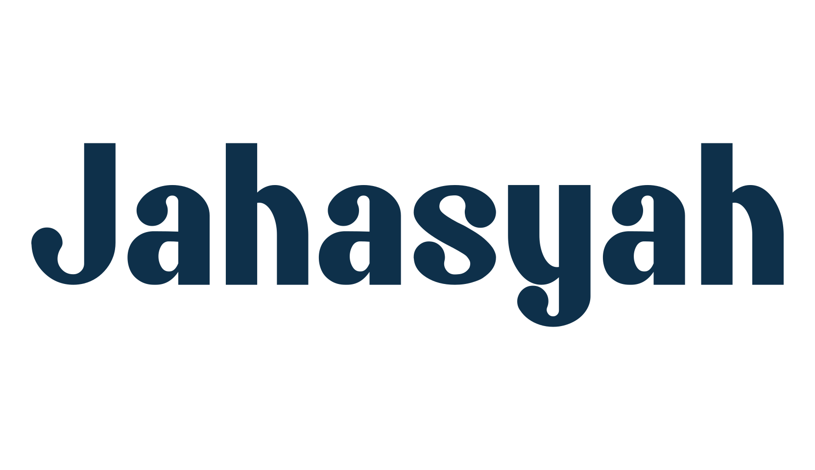 Jahasyah, fancy various decorative font preview