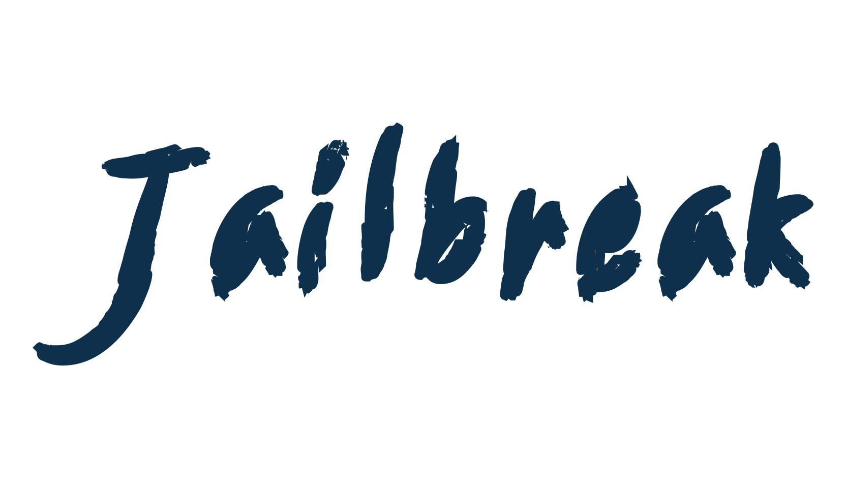 Jailbreak (jailbreak-3), brush font preview