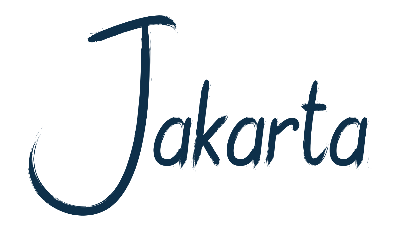 Jakarta (jakarta), script brush fancy decorative calligraphy font preview