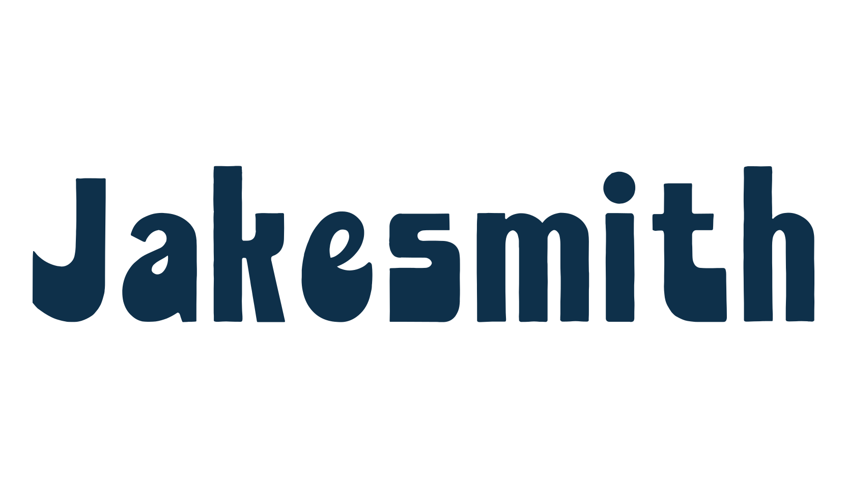 Jakesmith, fancy groovy decorative font preview