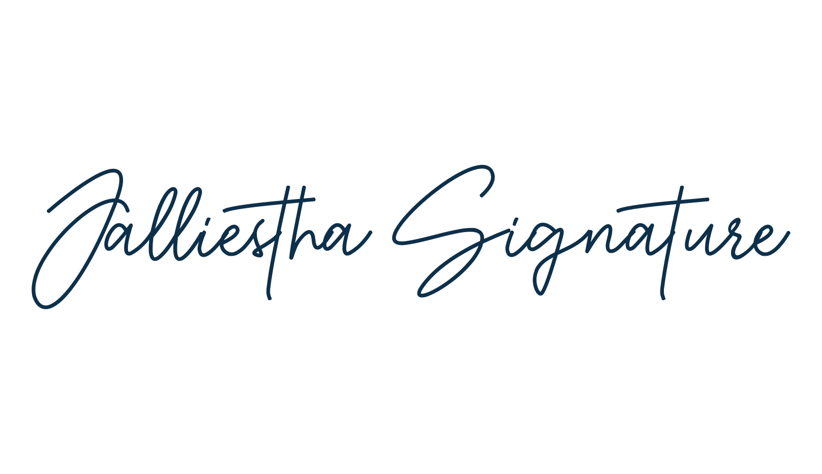 Jalliestha Signature, script handwritten fancy decorative calligraphy font preview