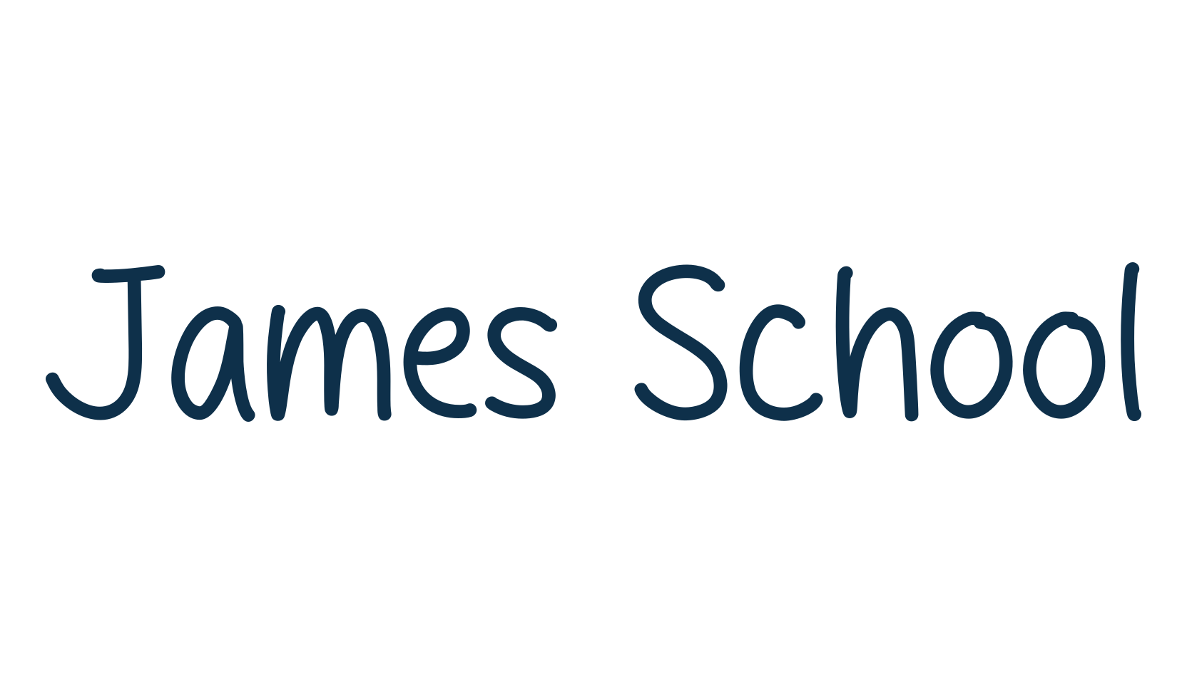 James School, script handwritten fancy decorative calligraphy font preview