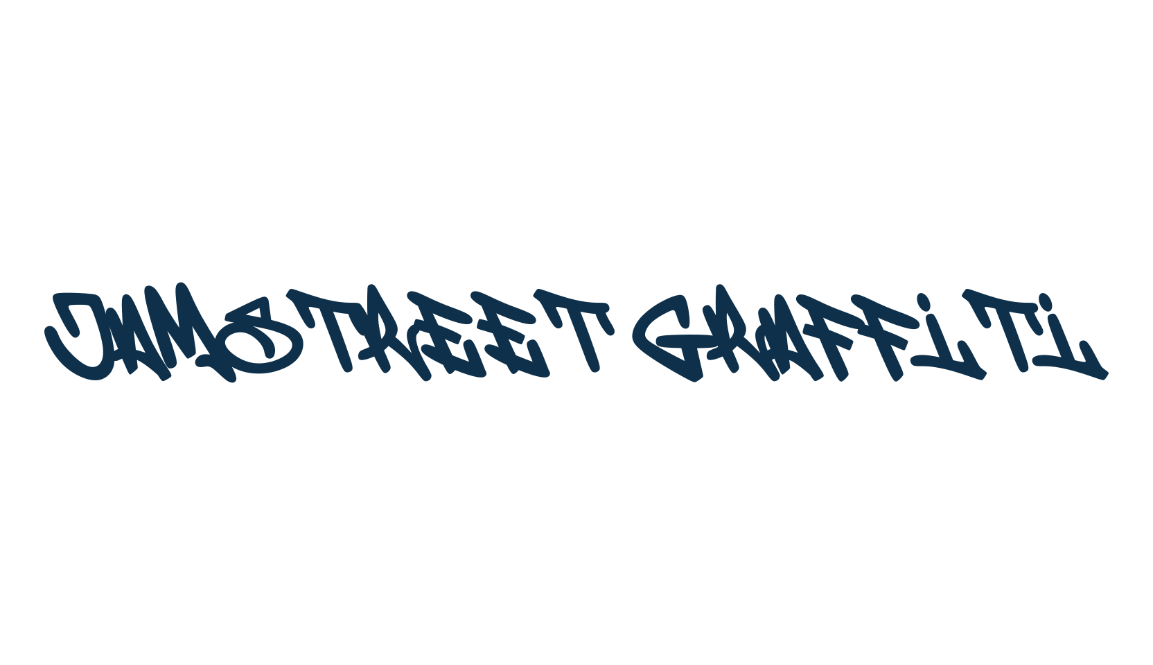 Jamstreet Graffiti, script graffiti fancy decorative calligraphy font preview