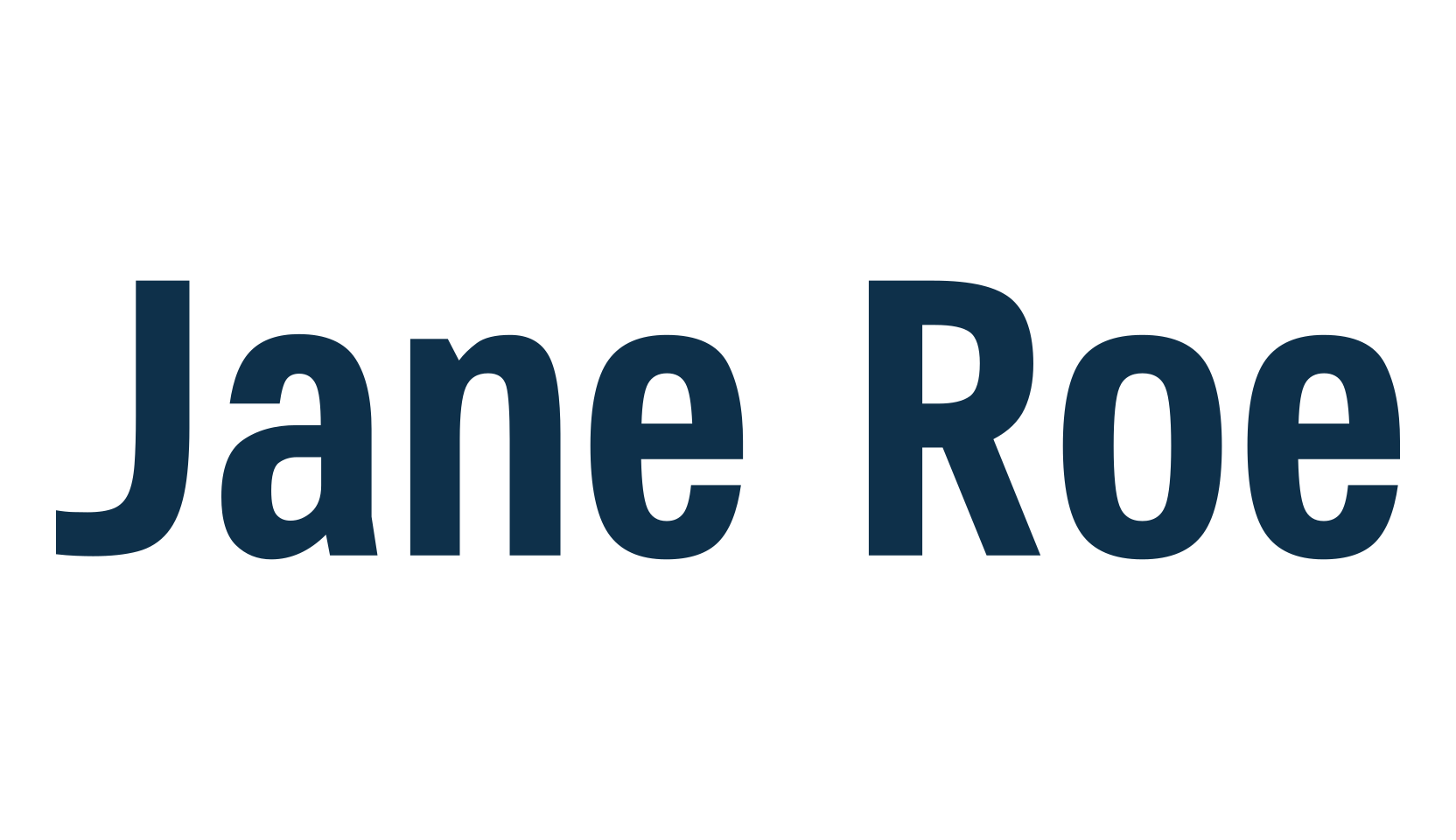 Jane Roe, sans serif font preview