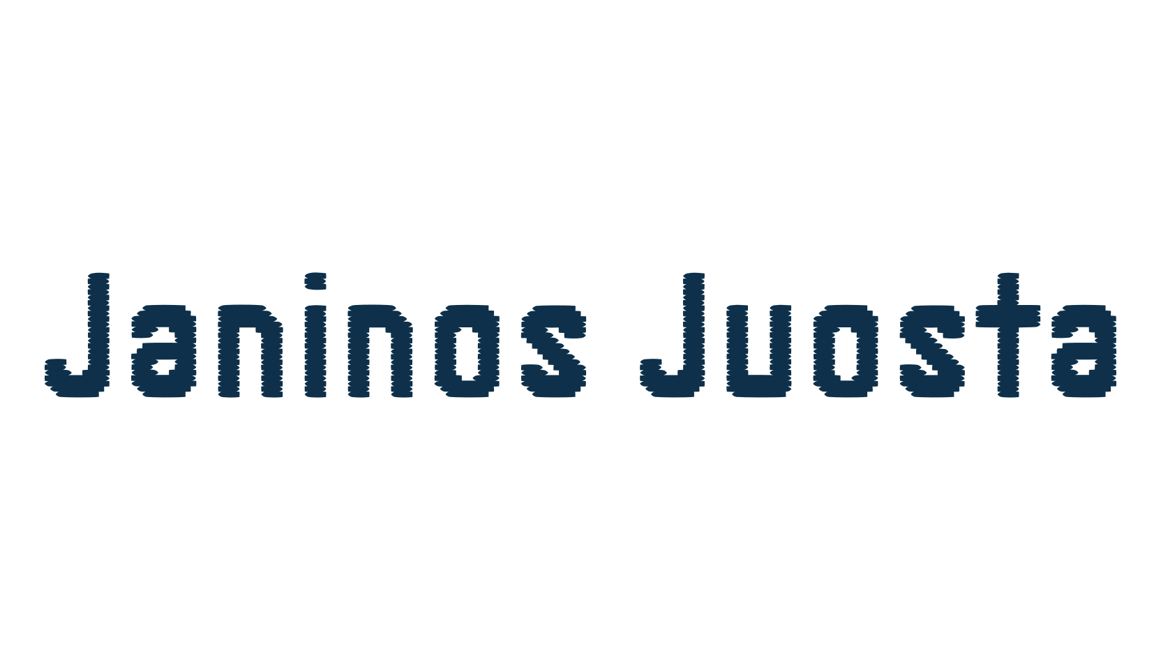 Janinos Juosta, fancy old school decorative font preview