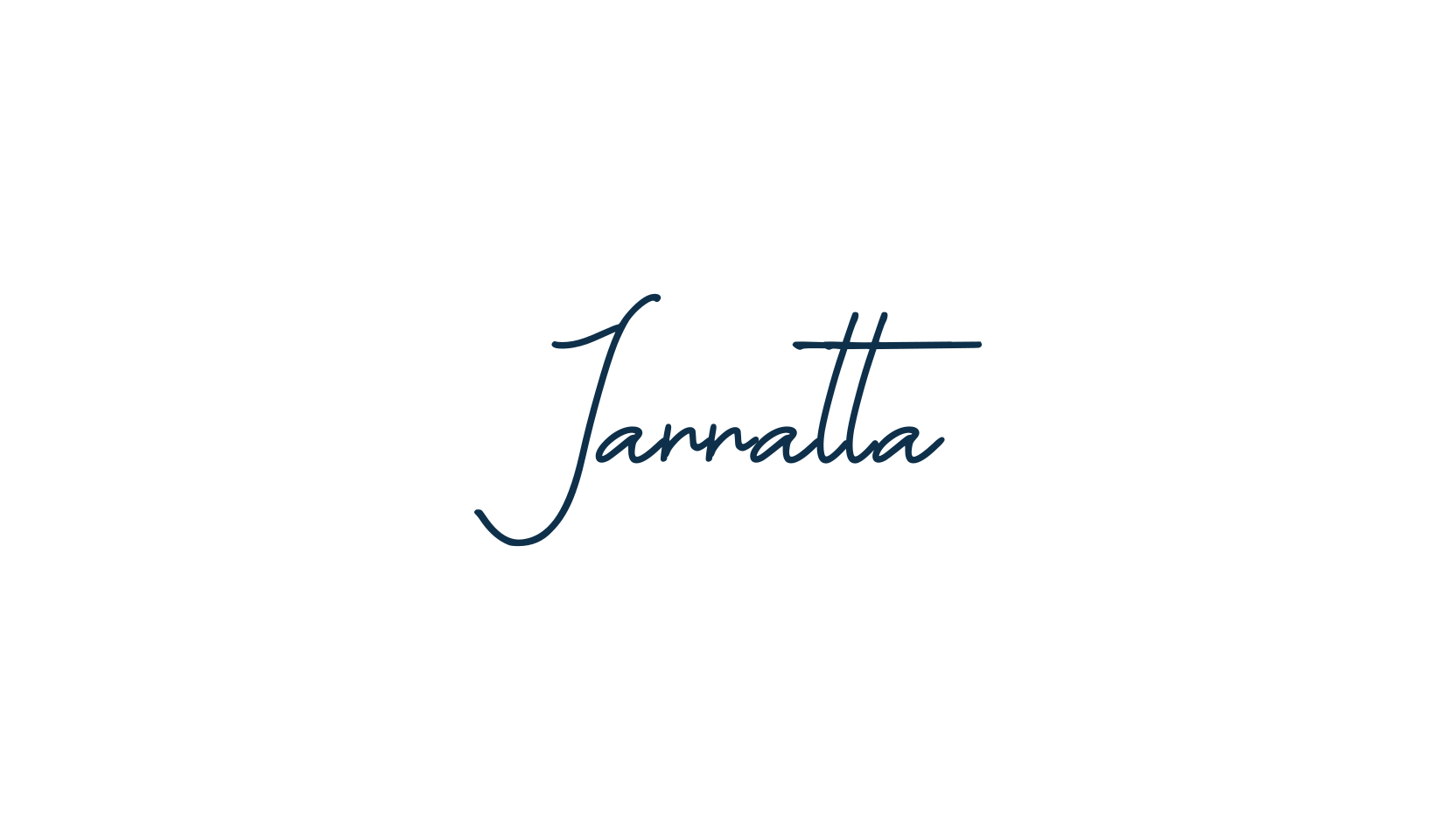 Jannatta, script handwritten fancy decorative calligraphy font preview
