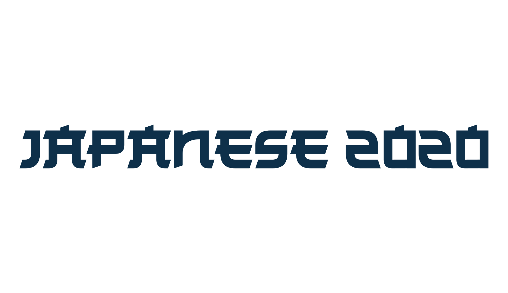 Japanese 2020, chinese, jpn font preview