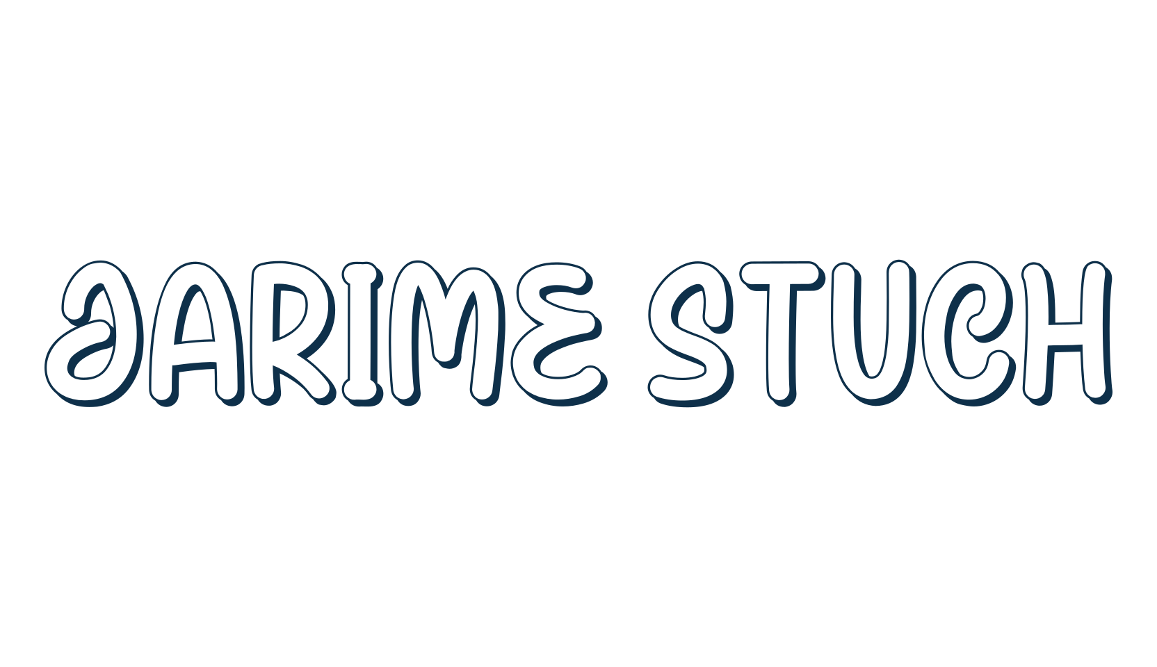 Jarime Stuch, cartoon font preview