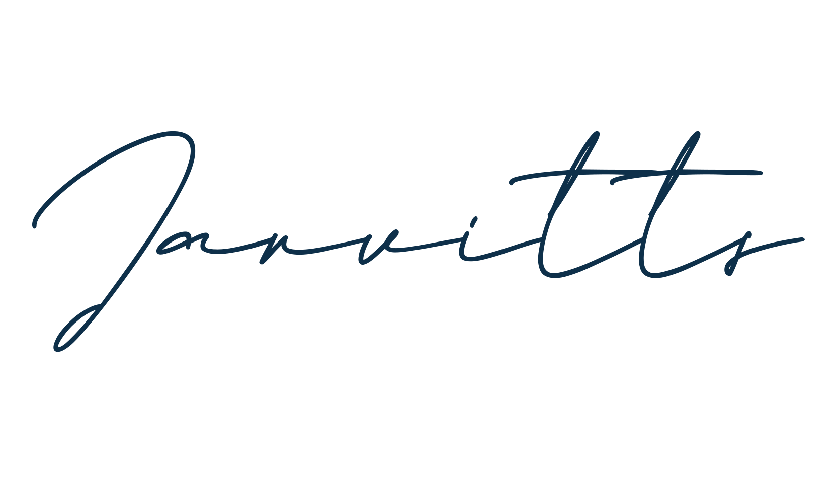 Jarvitts, handwriting font preview