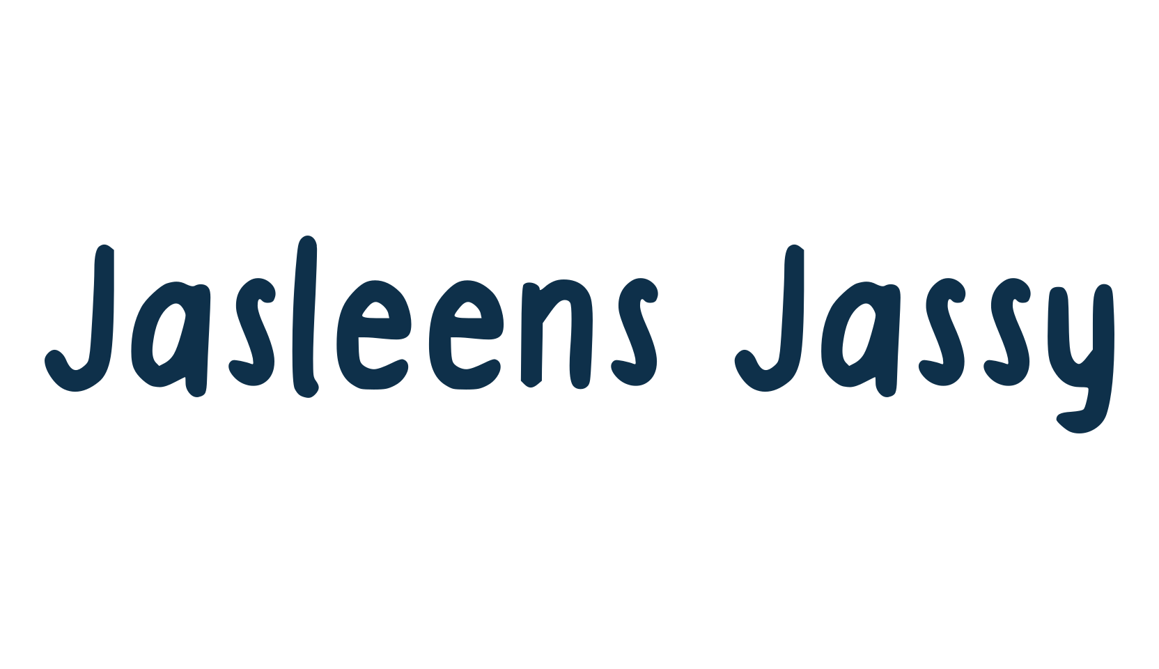 Jasleens Jassy, script handwritten fancy decorative calligraphy font preview