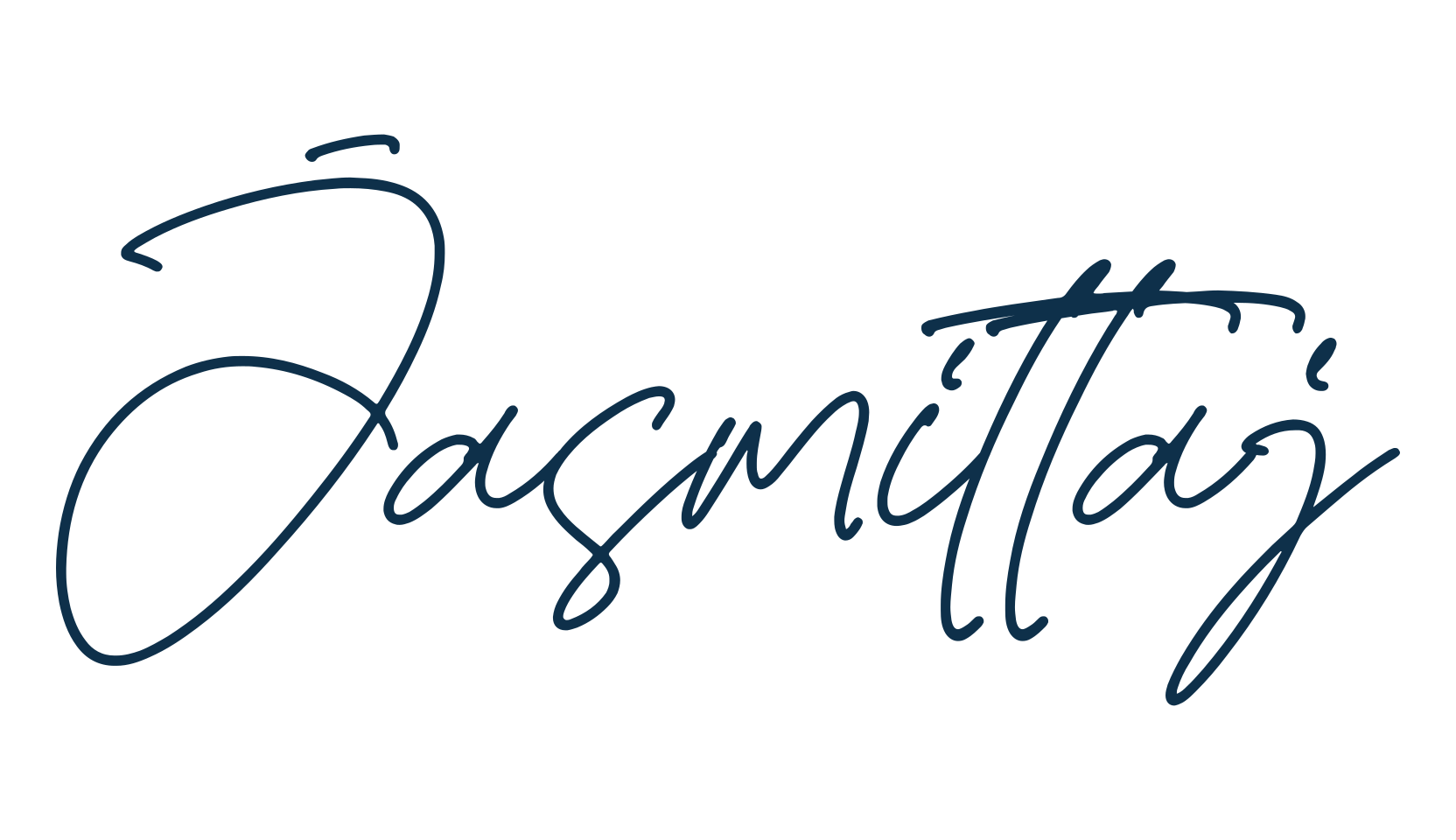 Jasmittaj, script handwritten fancy decorative calligraphy font preview