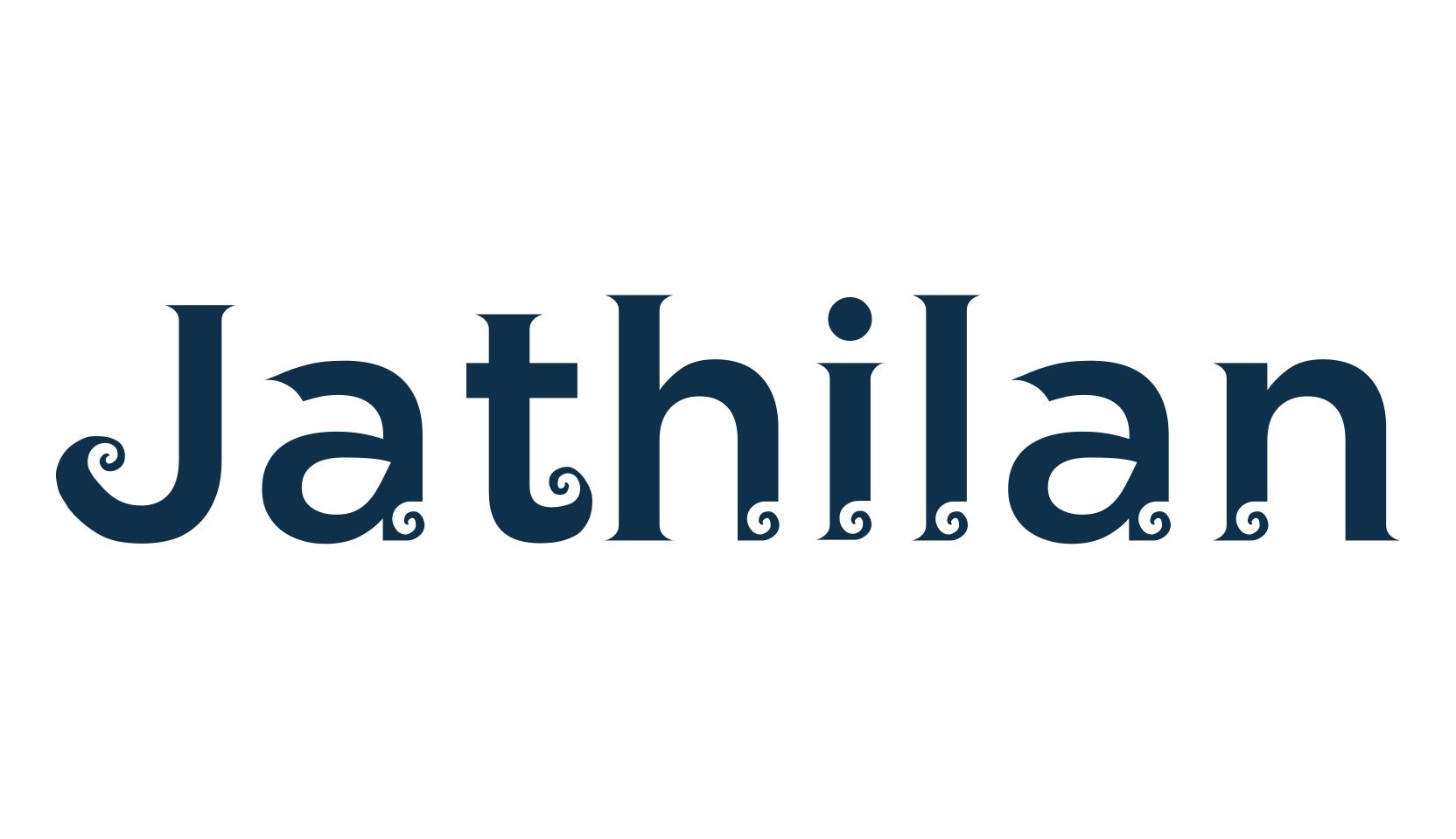 Jathilan, fancy decorative font preview
